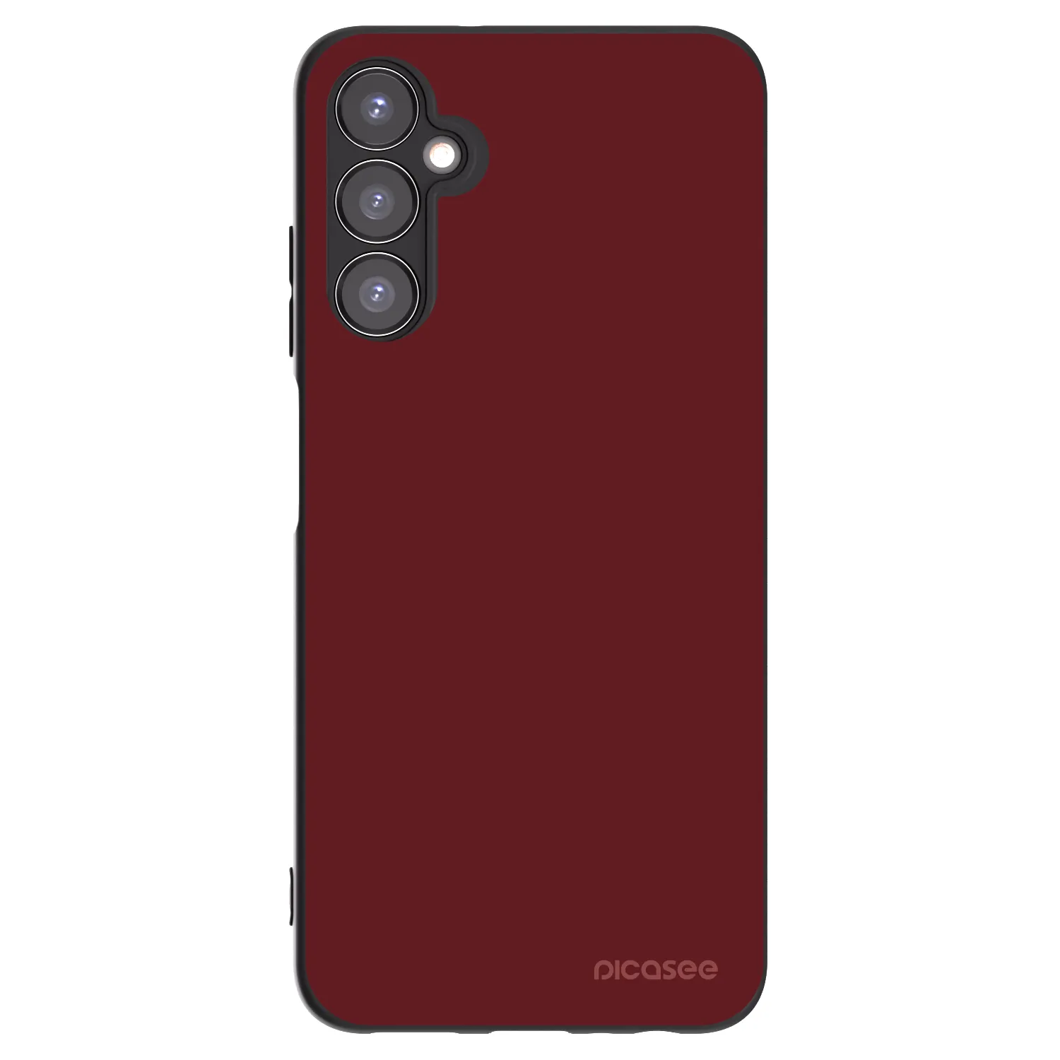 Picasee Samsung Galaxy A05s A057G Hülle - Schwarzes Silikon - Red Bliss