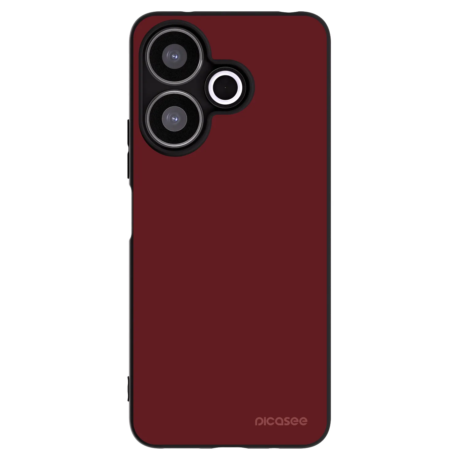 Picasee Xiaomi Redmi 13 4G Hülle - Schwarzes Silikon - Red Bliss