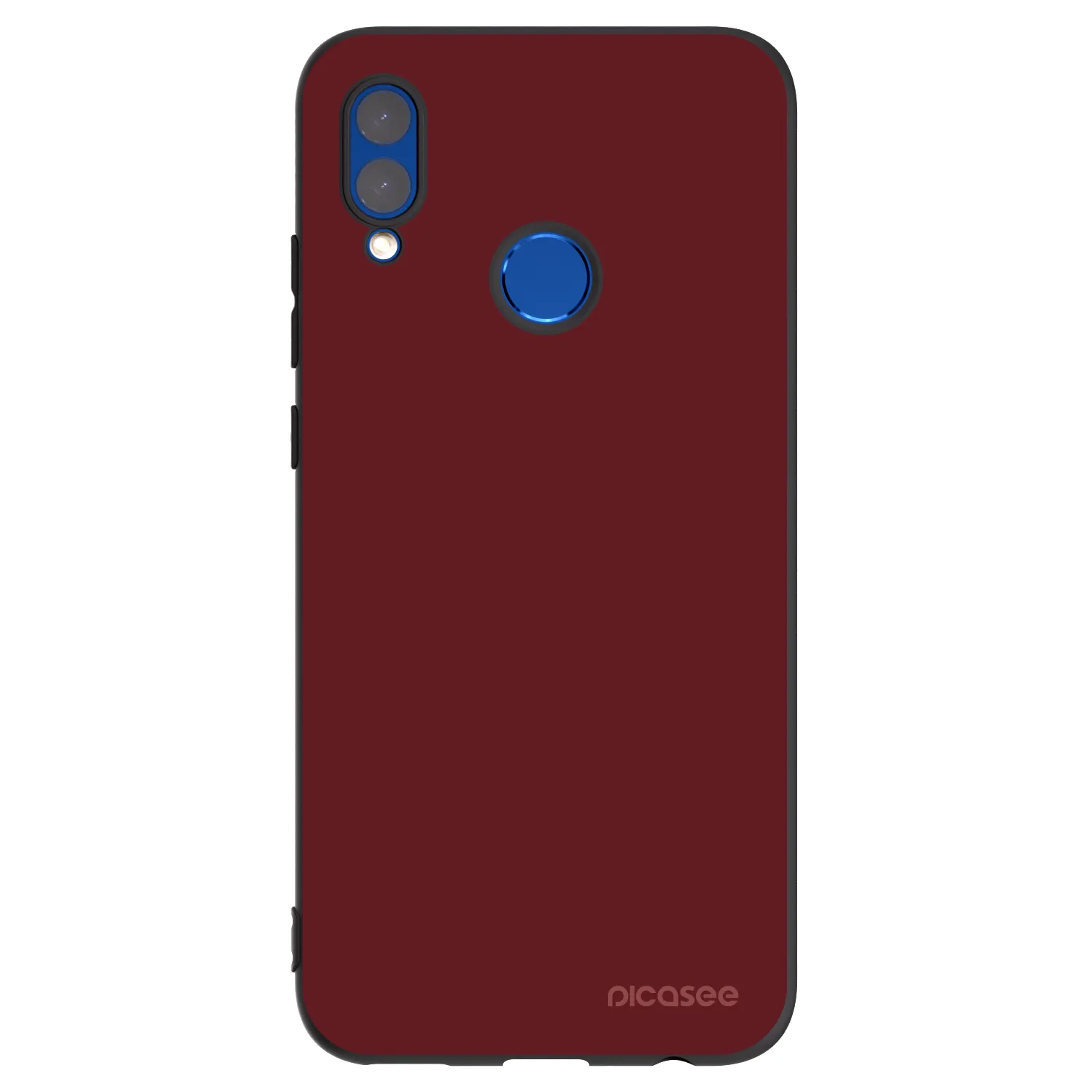 Picasee Huawei P Smart 2019 Hülle - Schwarzes Silikon - Red Bliss