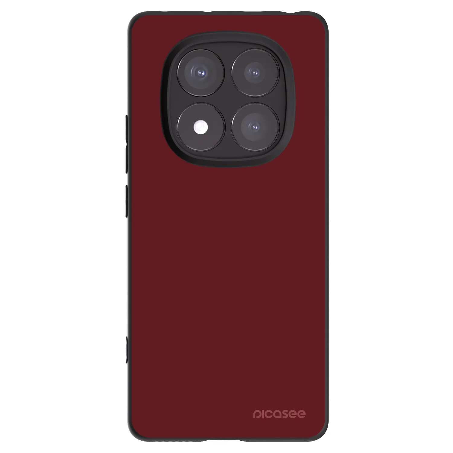Picasee Xiaomi Redmi Note 14 Pro+ 5G Hülle - Schwarzes Silikon - Red Bliss