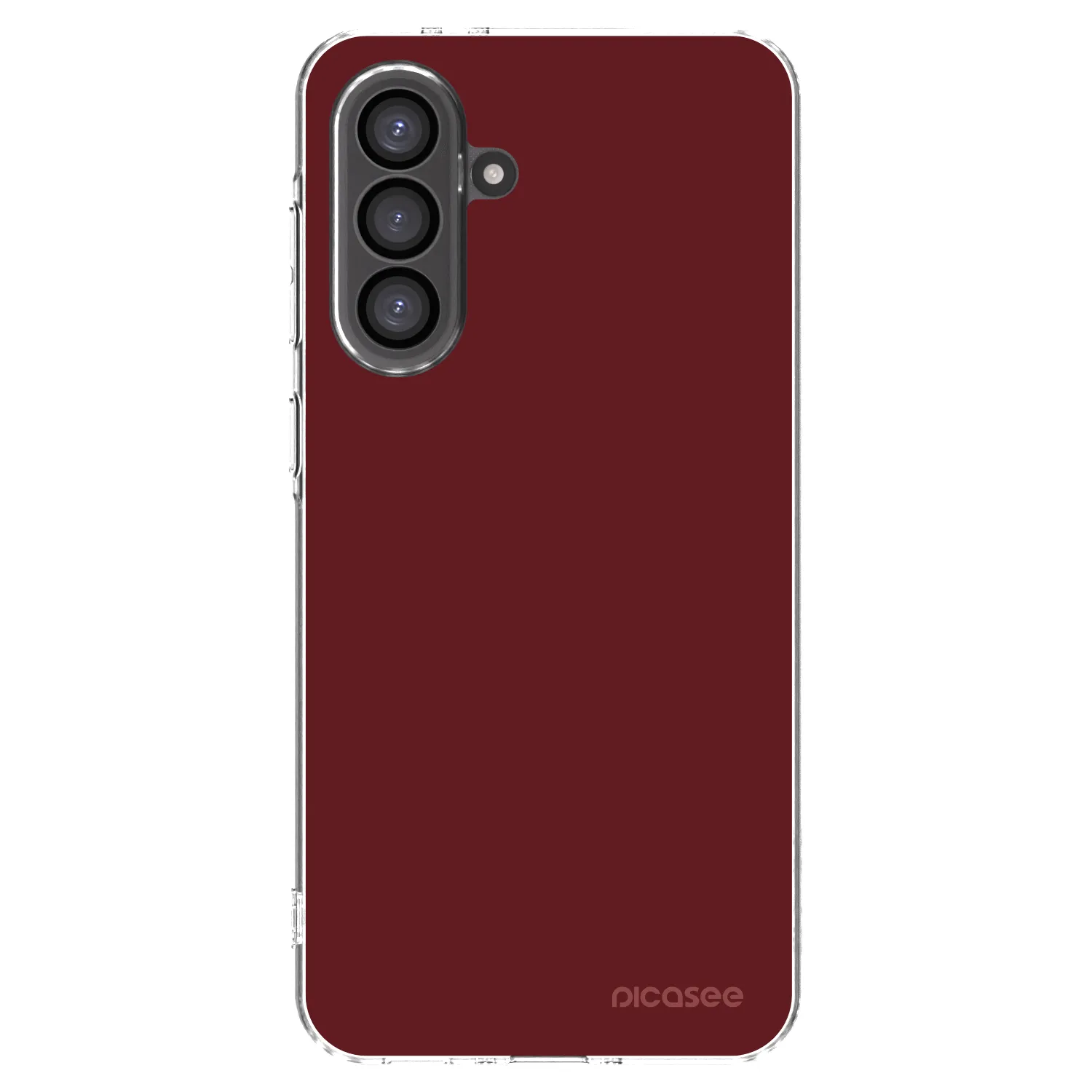 Picasee Samsung Galaxy A36 5G Hülle - Transparentes Silikon - Red Bliss