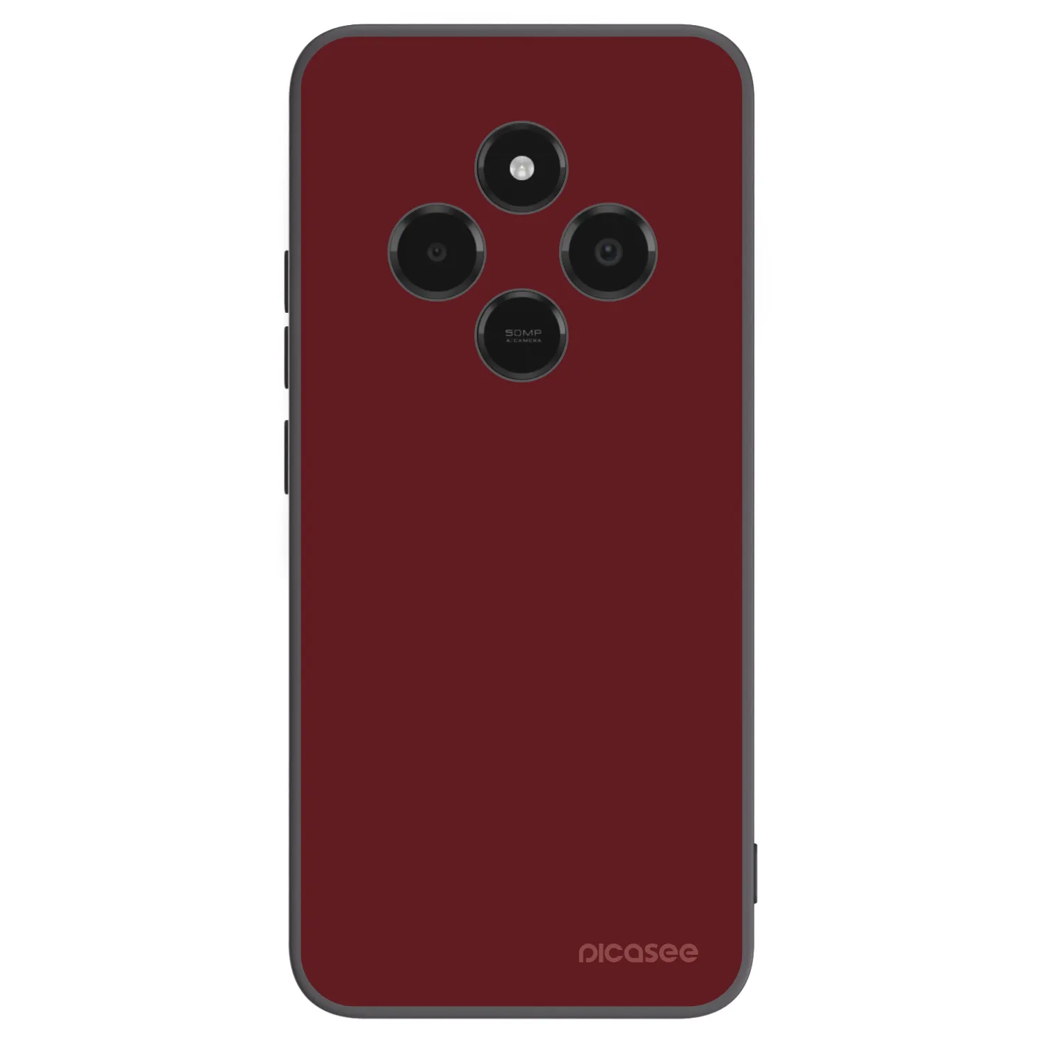 Picasee Xiaomi Poco C75 Hülle - Schwarzes Silikon - Red Bliss
