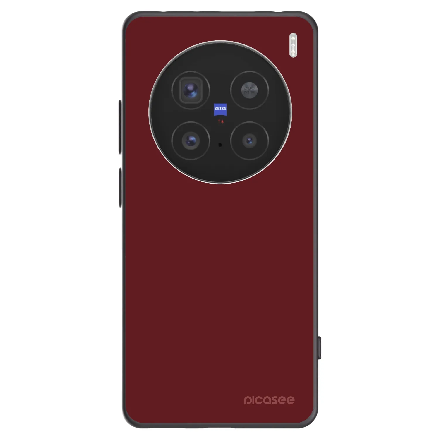 Picasee Vivo X200 Pro Hülle - Schwarzes Silikon - Red Bliss
