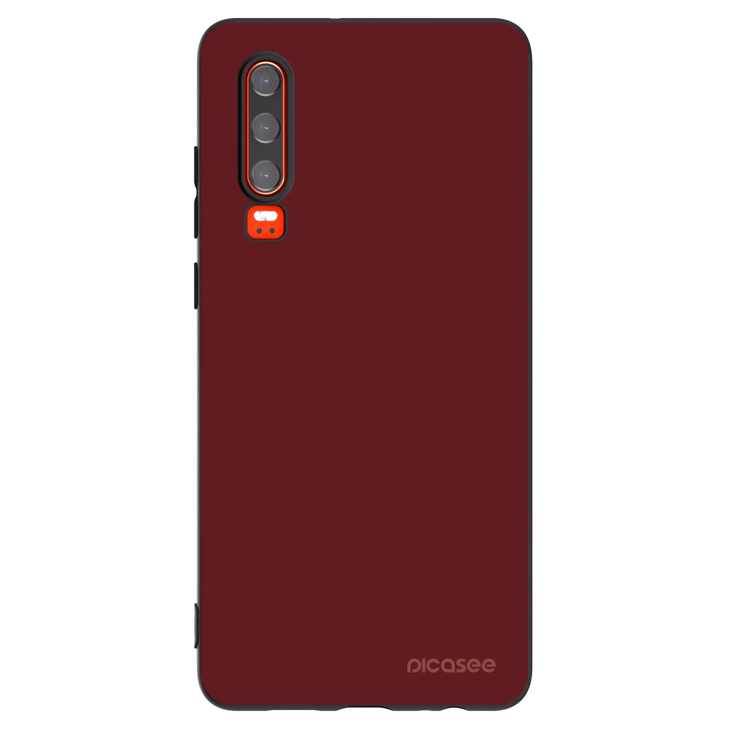 Picasee Huawei P30 Hülle - Schwarzes Silikon - Red Bliss