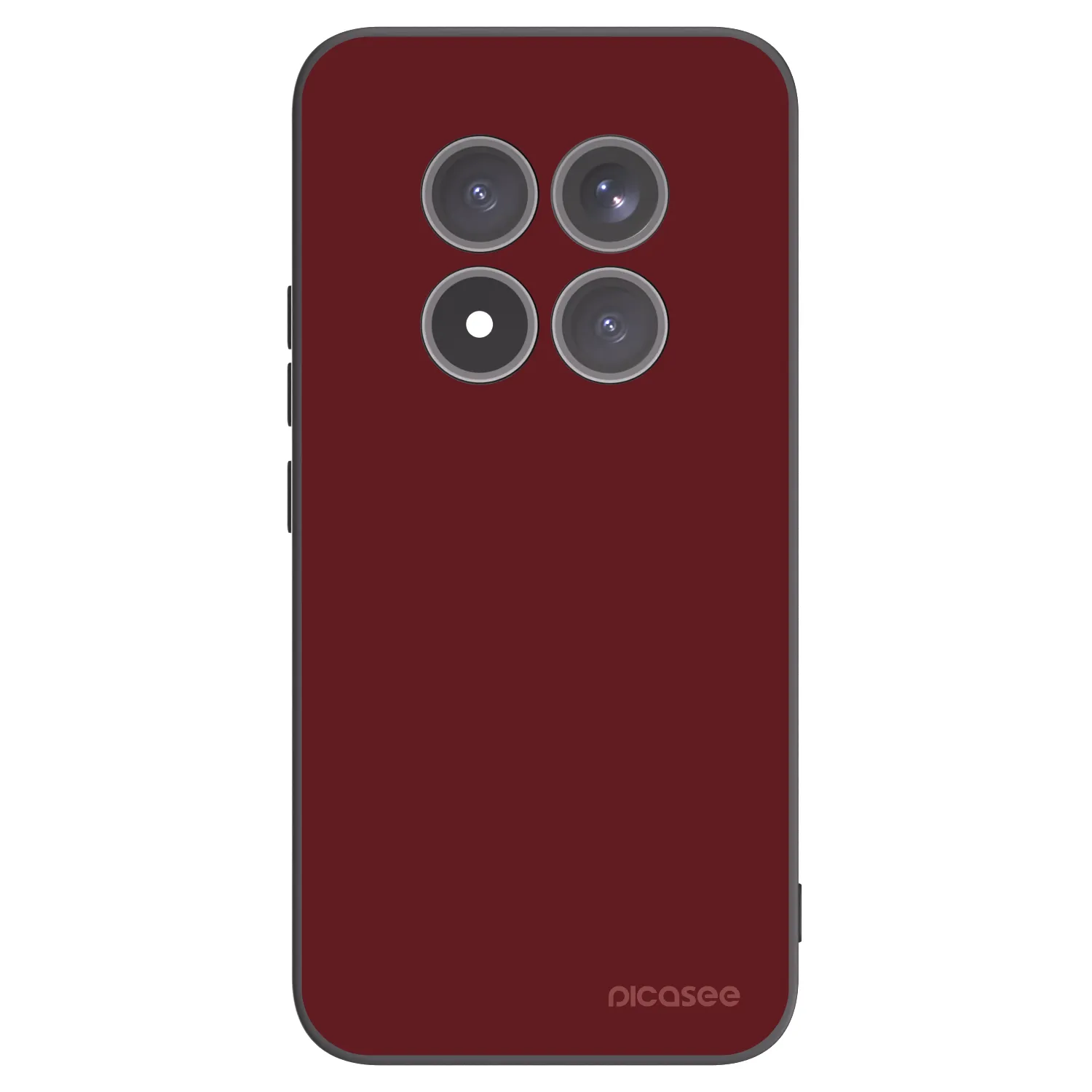 Picasee Xiaomi Redmi Note 15 Pro+ Hülle - Schwarzes Silikon - Red Bliss