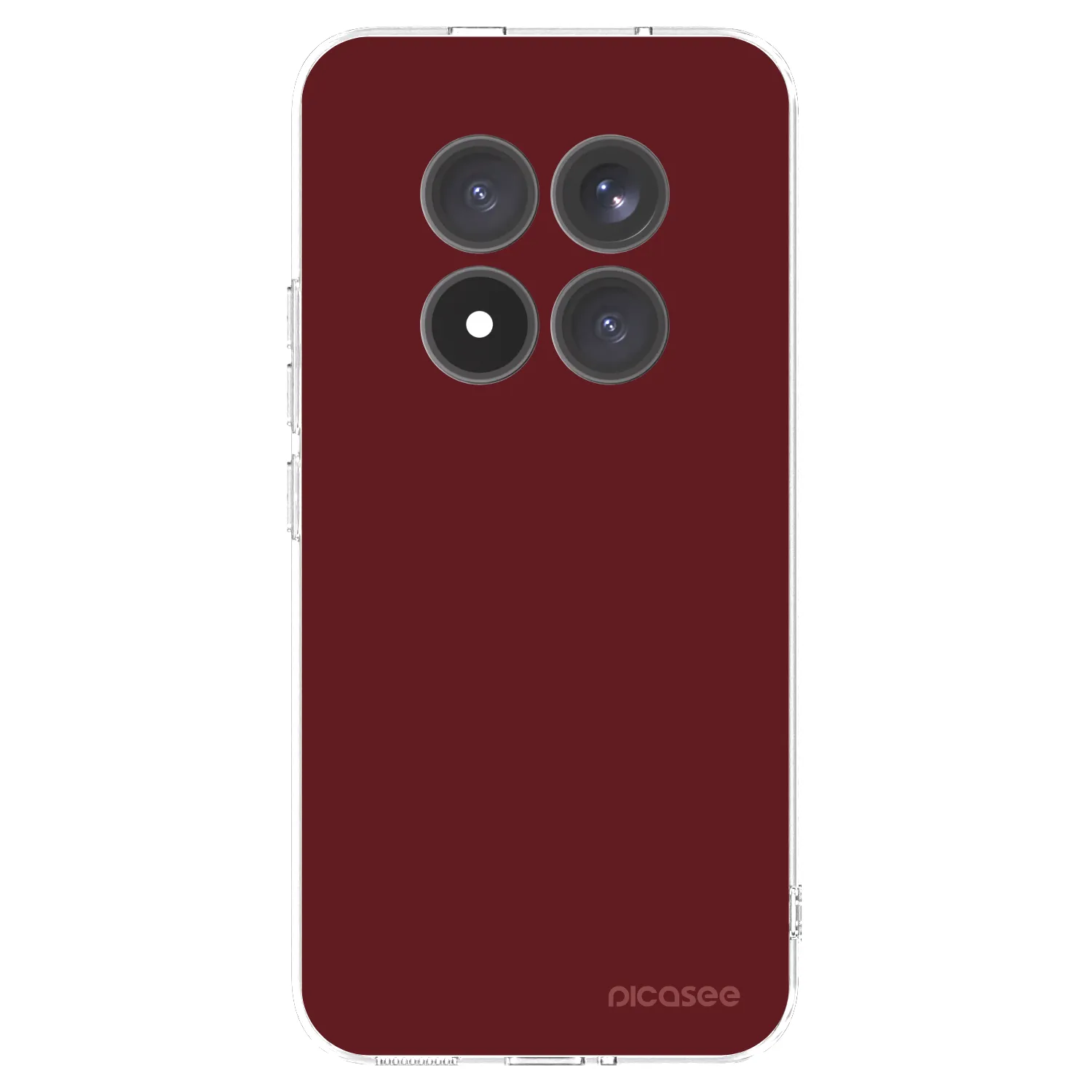 Picasee Xiaomi Redmi Note 15 Pro+ Hülle - Transparentes Silikon - Red Bliss