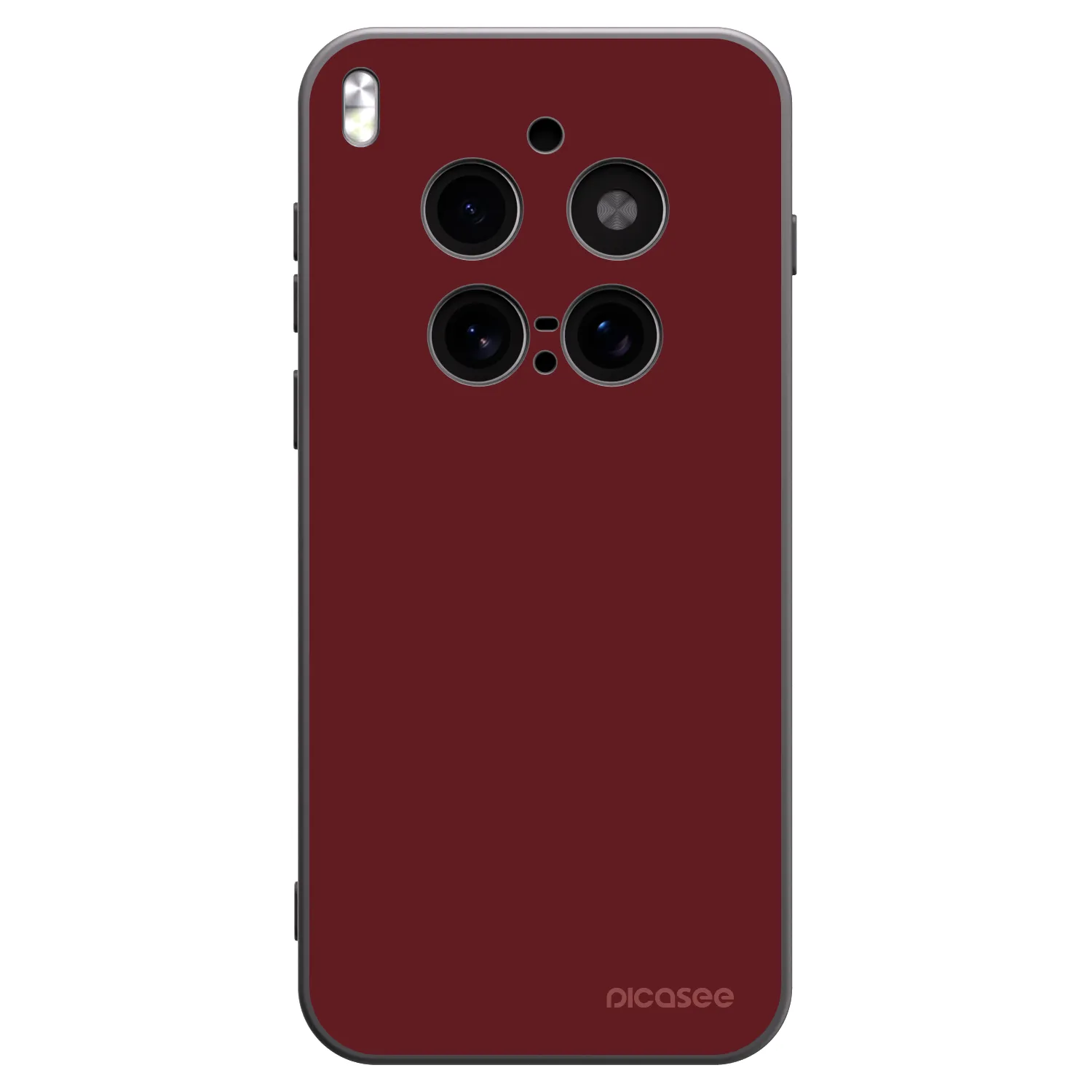 Picasee Vivo X300 Pro Hülle - Schwarzes Silikon - Red Bliss