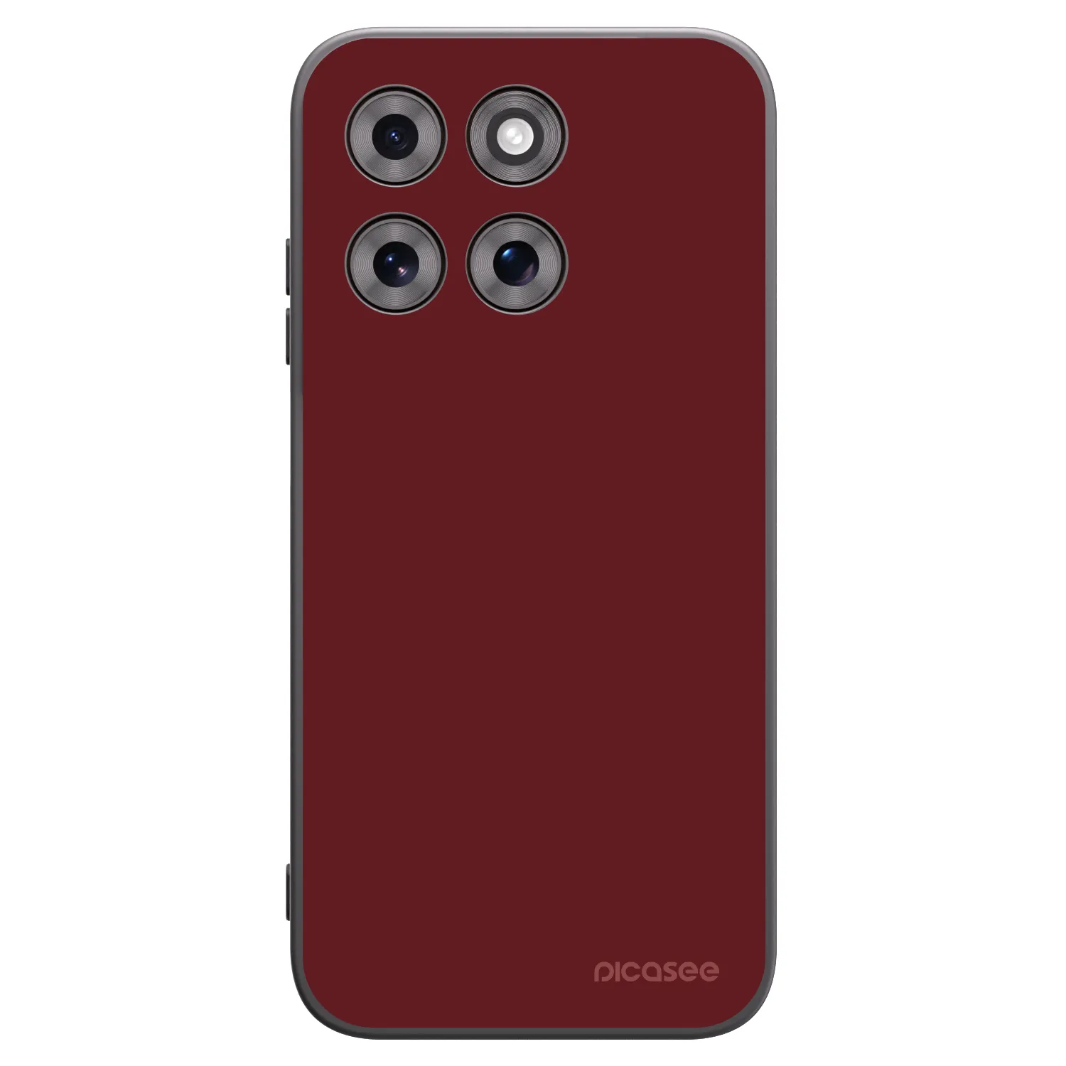Picasee Motorola Moto G77 Hülle - Schwarzes Silikon - Red Bliss