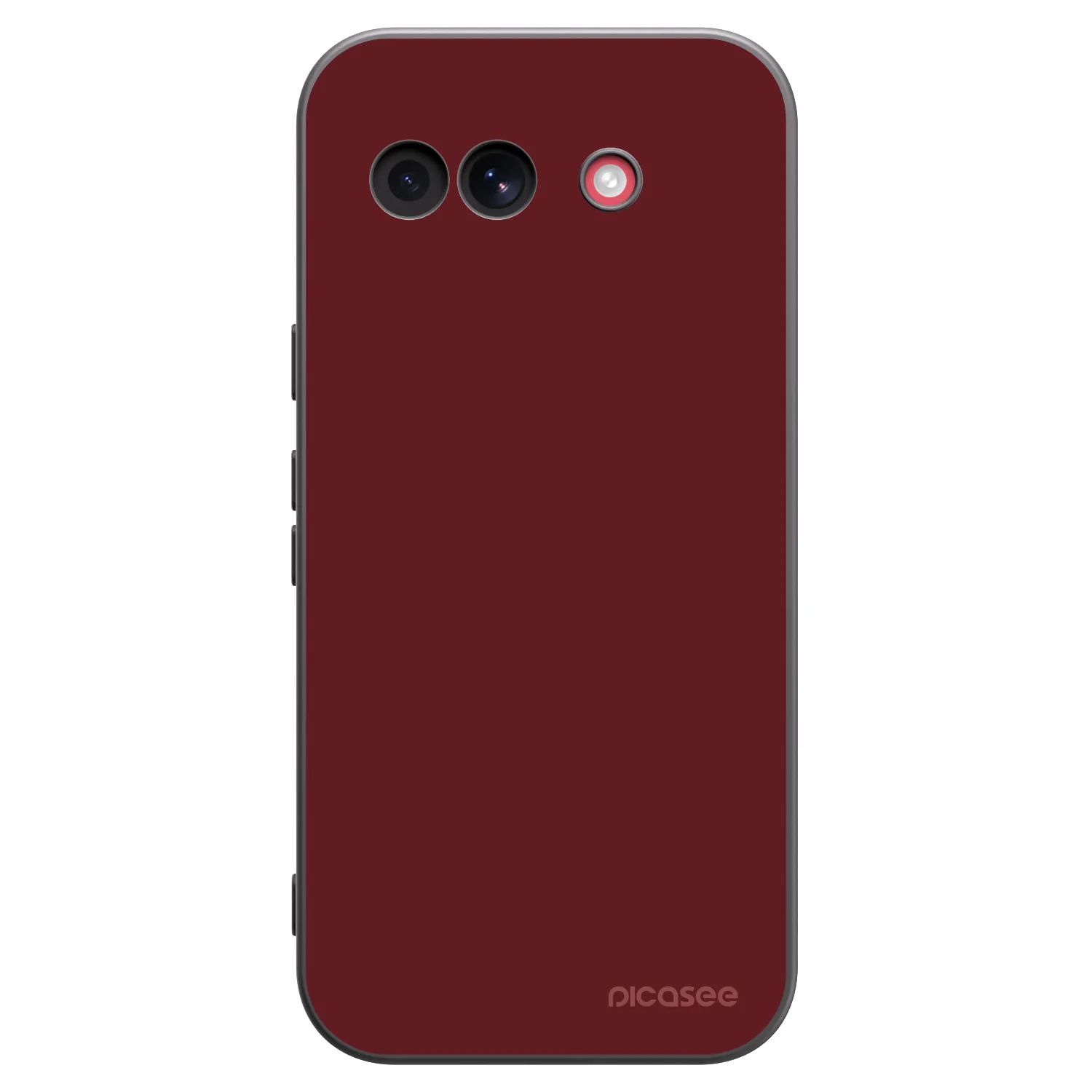 Picasee Google Pixel 10a Hülle - Schwarzes Silikon - Red Bliss