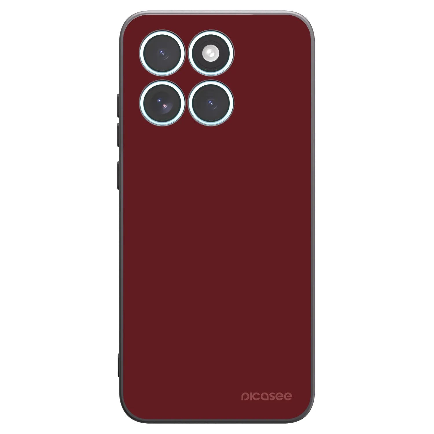 Picasee Motorola Edge 70 Fusion Hülle - Schwarzes Silikon - Red Bliss