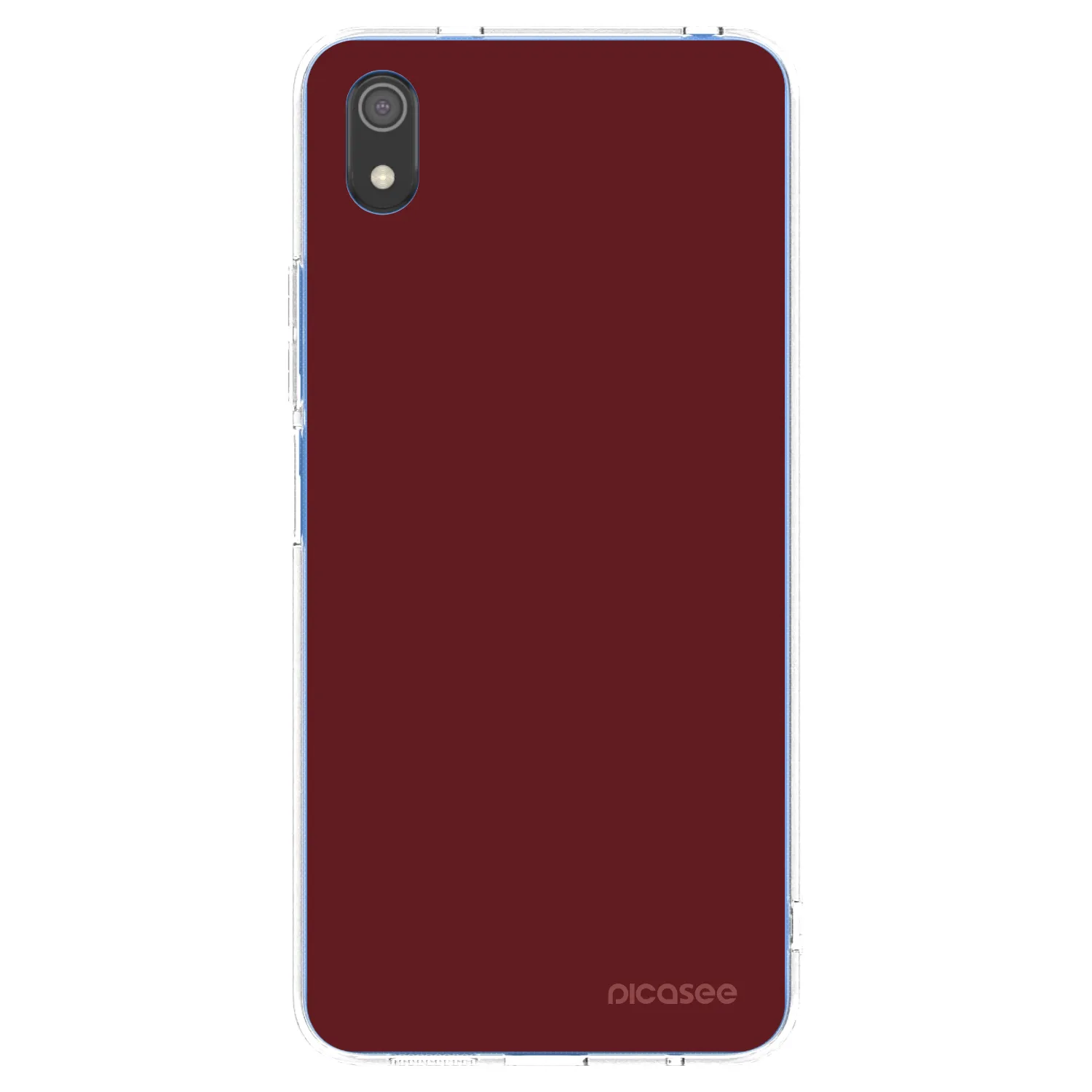 Picasee Xiaomi Redmi 7A Hülle - Transparentes Silikon - Red Bliss