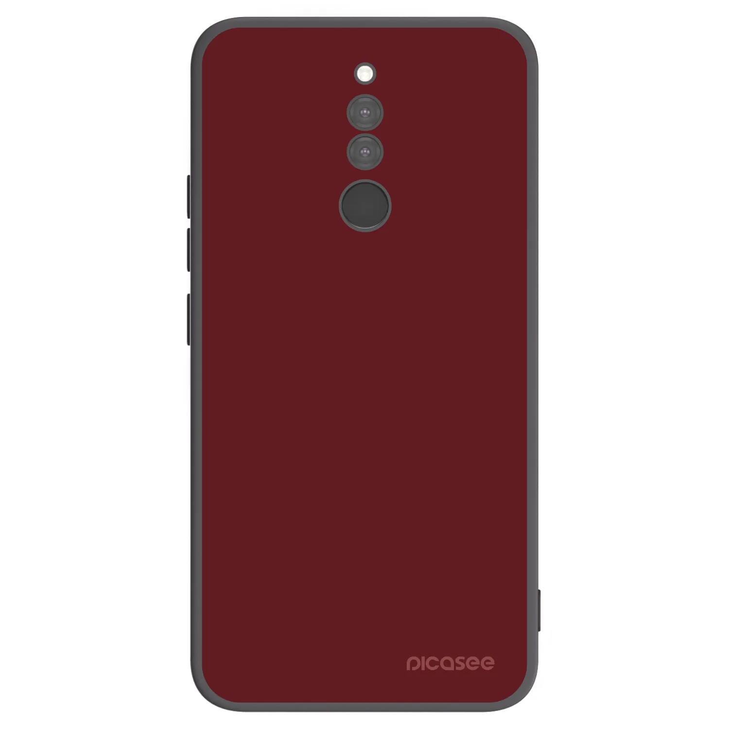 Picasee Xiaomi Redmi 8 Hülle - Schwarzes Silikon - Red Bliss