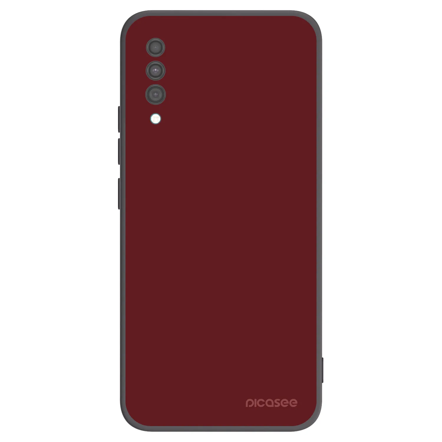 Picasee Samsung Galaxy A30s A307F Hülle - Schwarzes Silikon - Red Bliss