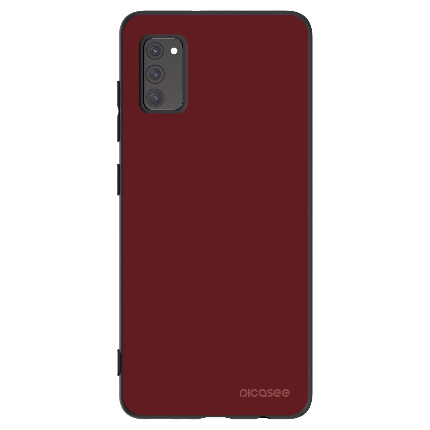 Picasee Samsung Galaxy A41 A415F Hülle - Schwarzes Silikon - Red Bliss