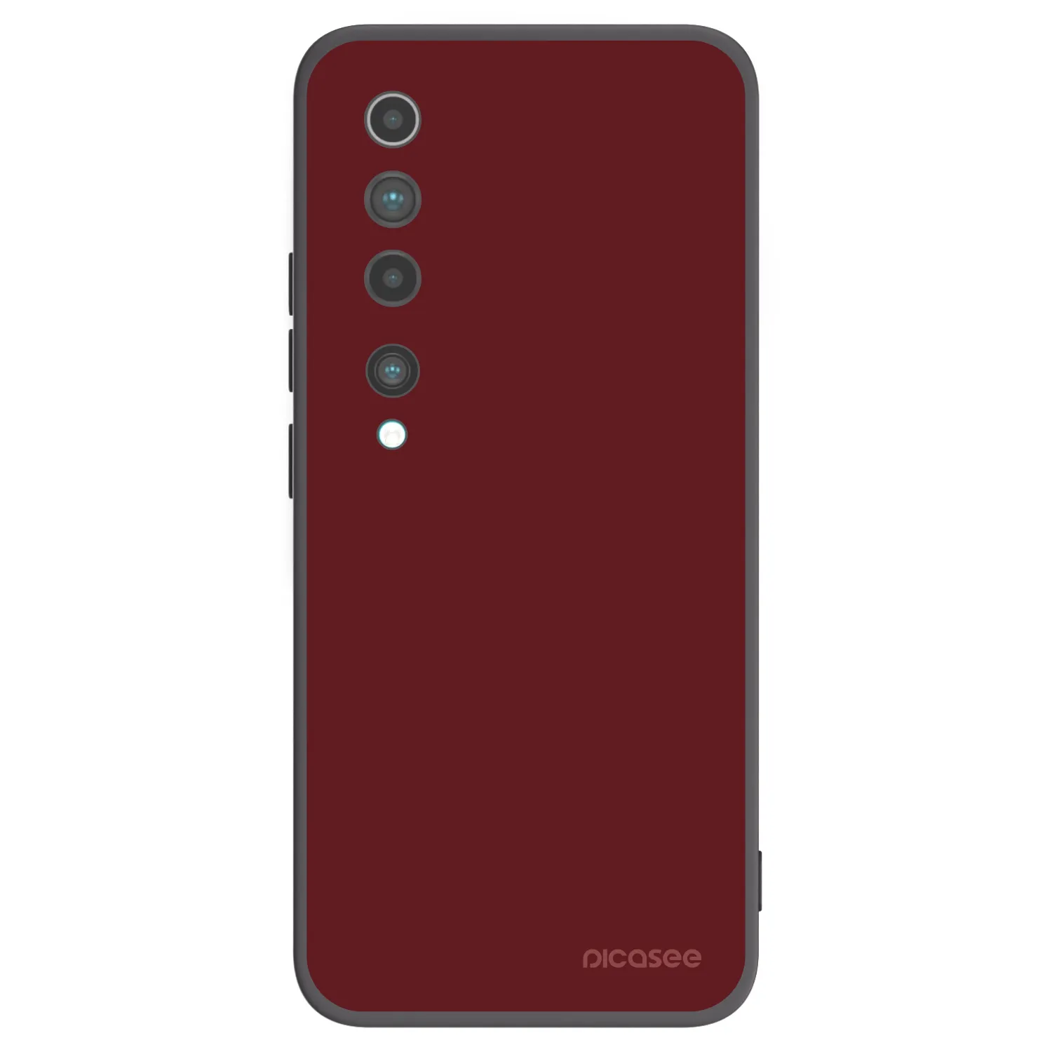 Picasee Xiaomi Mi 10 Hülle - Schwarzes Silikon - Red Bliss