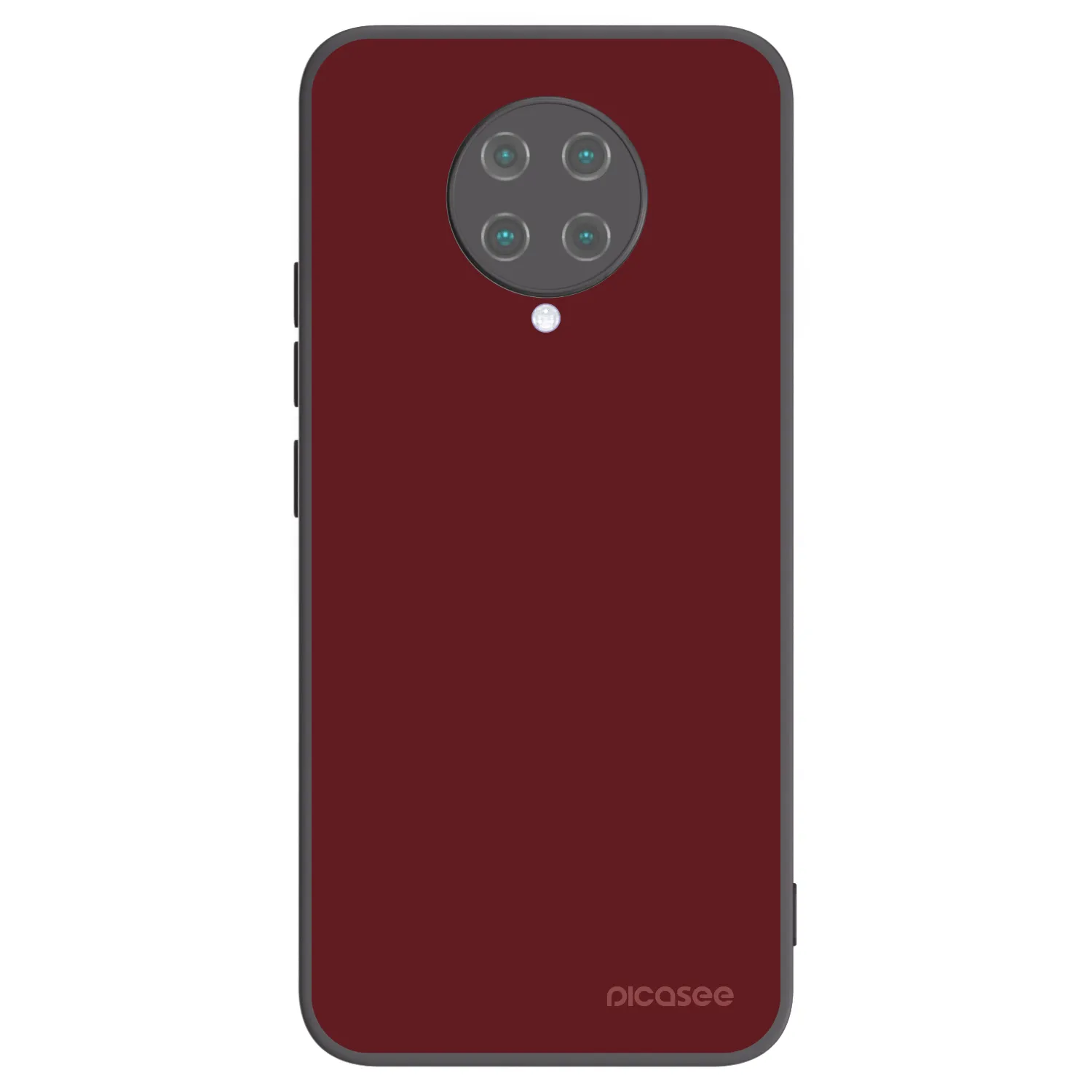 Picasee Xiaomi Poco F2 Pro Hülle - Schwarzes Silikon - Red Bliss