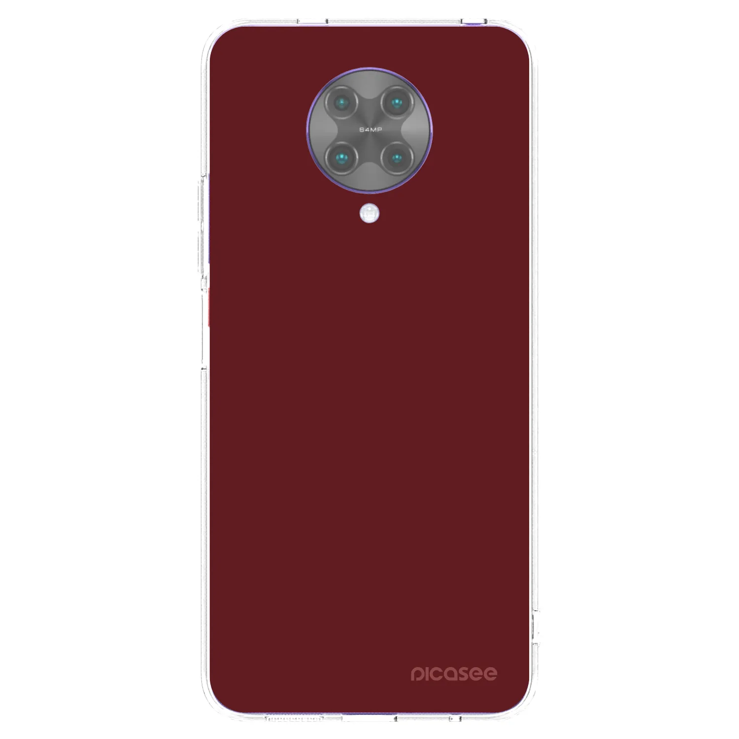 Picasee Xiaomi Poco F2 Pro Hülle - Transparentes Silikon - Red Bliss