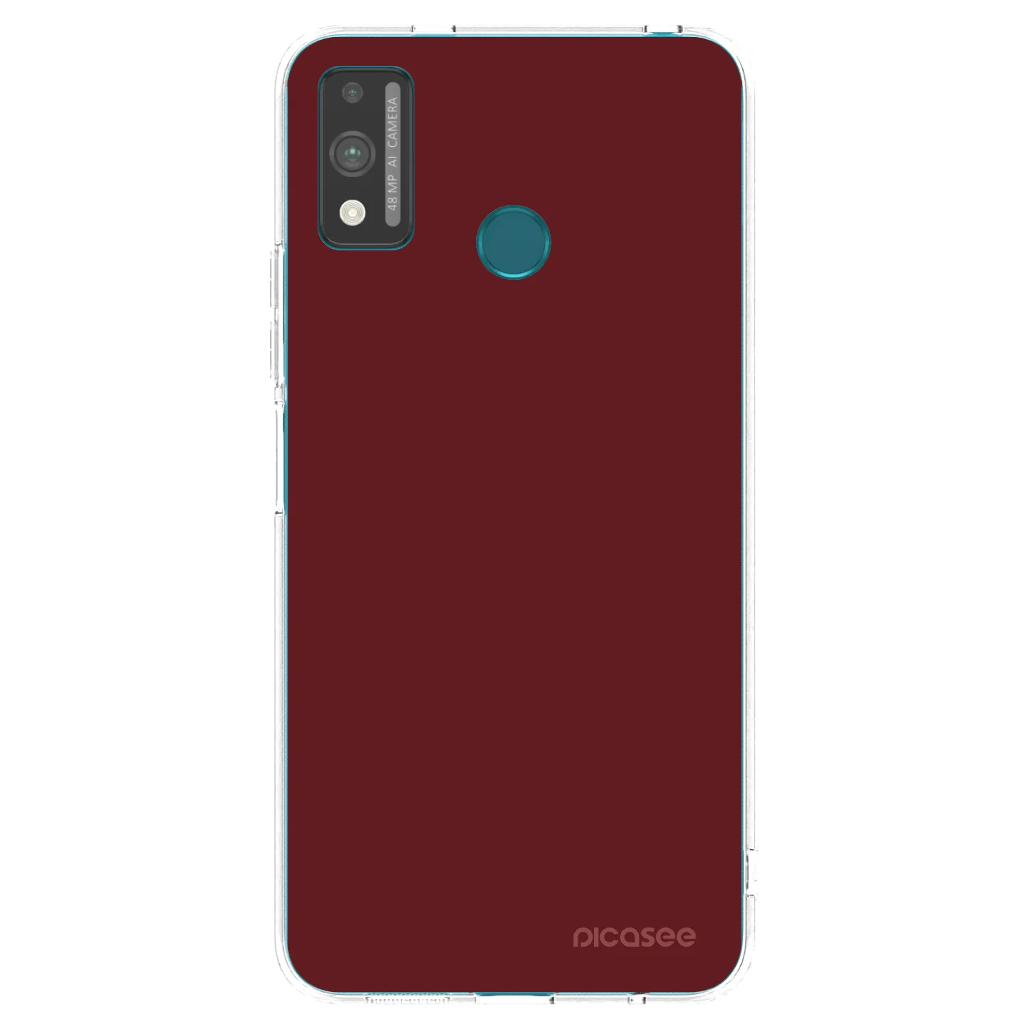 Picasee Honor 9X Lite Hülle - Transparentes Silikon - Red Bliss
