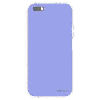 Picasee Apple iPhone 5/5S/SE Hülle - Transparentes Silikon - Sky Whisper