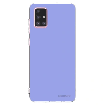 Picasee Samsung Galaxy A71 A715F Hülle - Transparentes Silikon - Sky Whisper