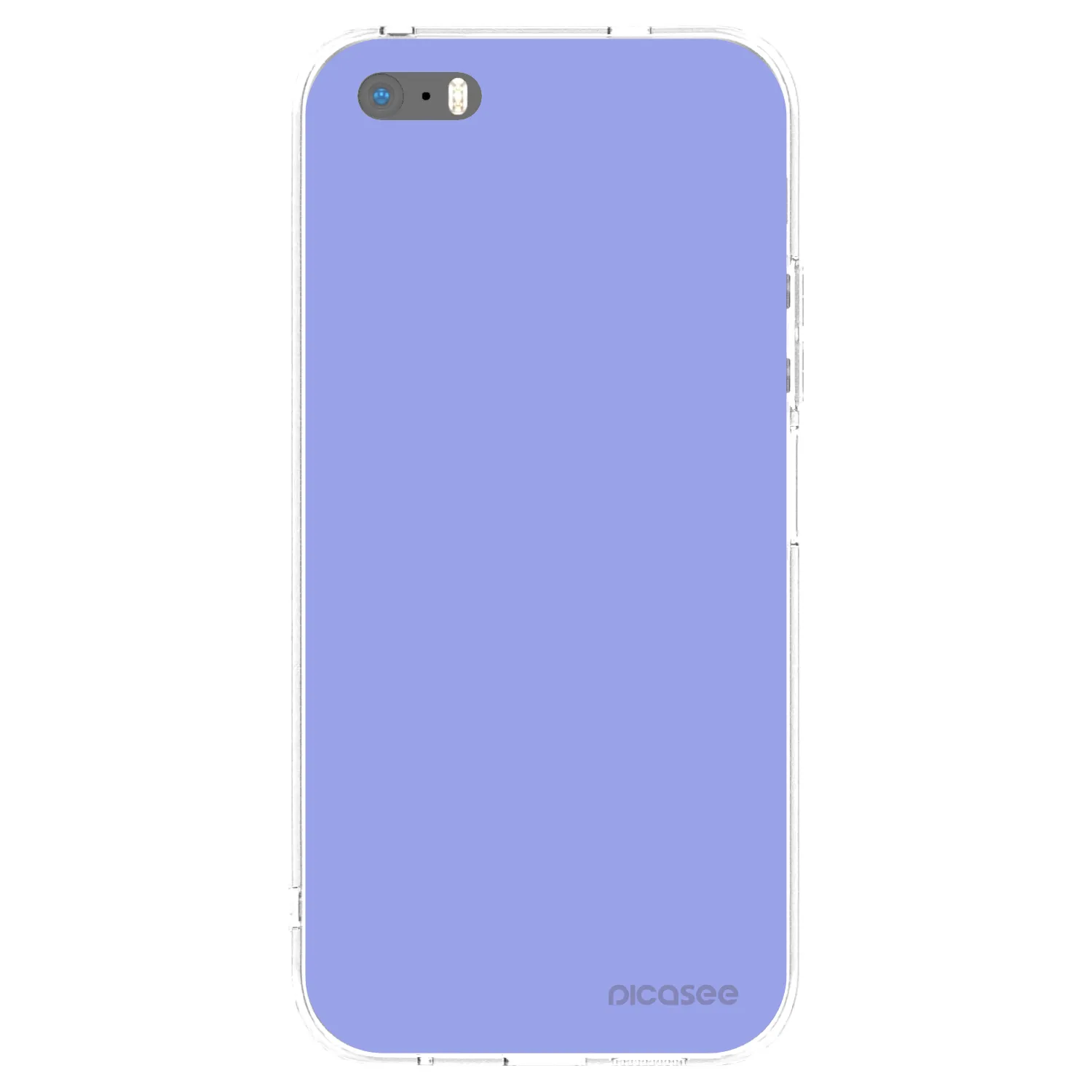 Picasee Apple iPhone 5/5S/SE Hülle - Transparentes Silikon - Sky Whisper