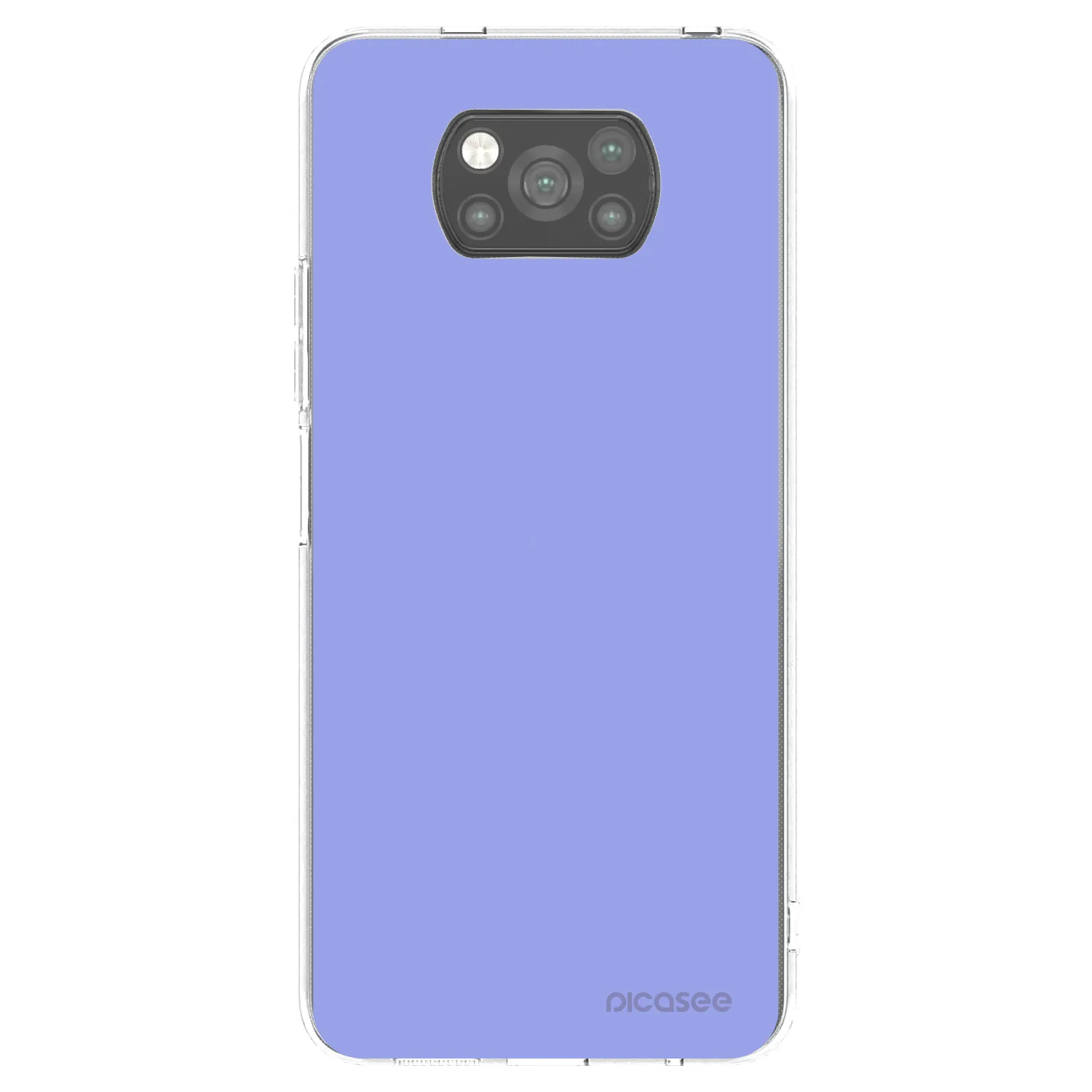Picasee Xiaomi Poco X3 Hülle - Schwarzes Silikon - Sky Whisper