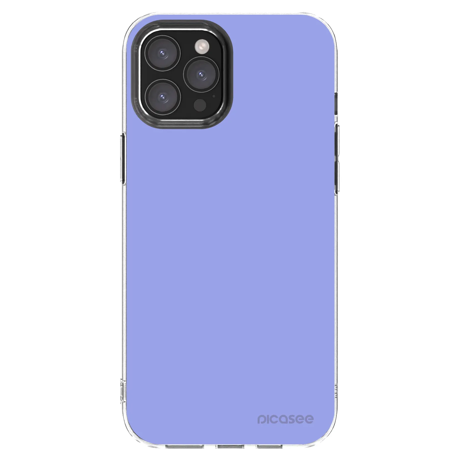 Picasee Apple iPhone 12 Pro Max Hülle - Transparentes Silikon - Sky Whisper