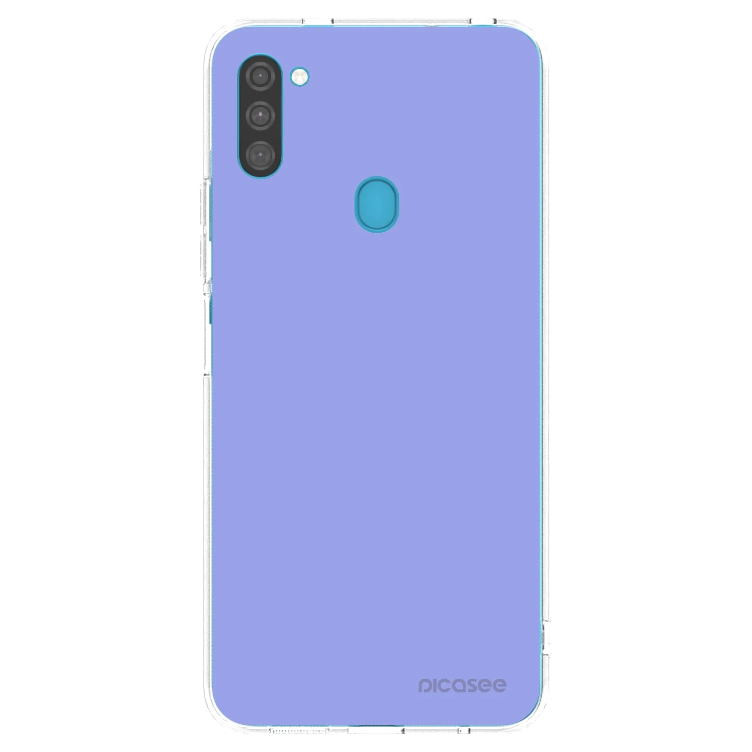 Picasee Samsung Galaxy M11 Hülle - Transparentes Silikon - Sky Whisper