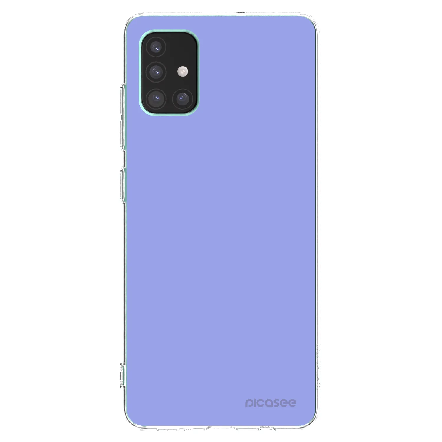 Picasee Samsung Galaxy M51 M515F Hülle - Transparentes Silikon - Sky Whisper