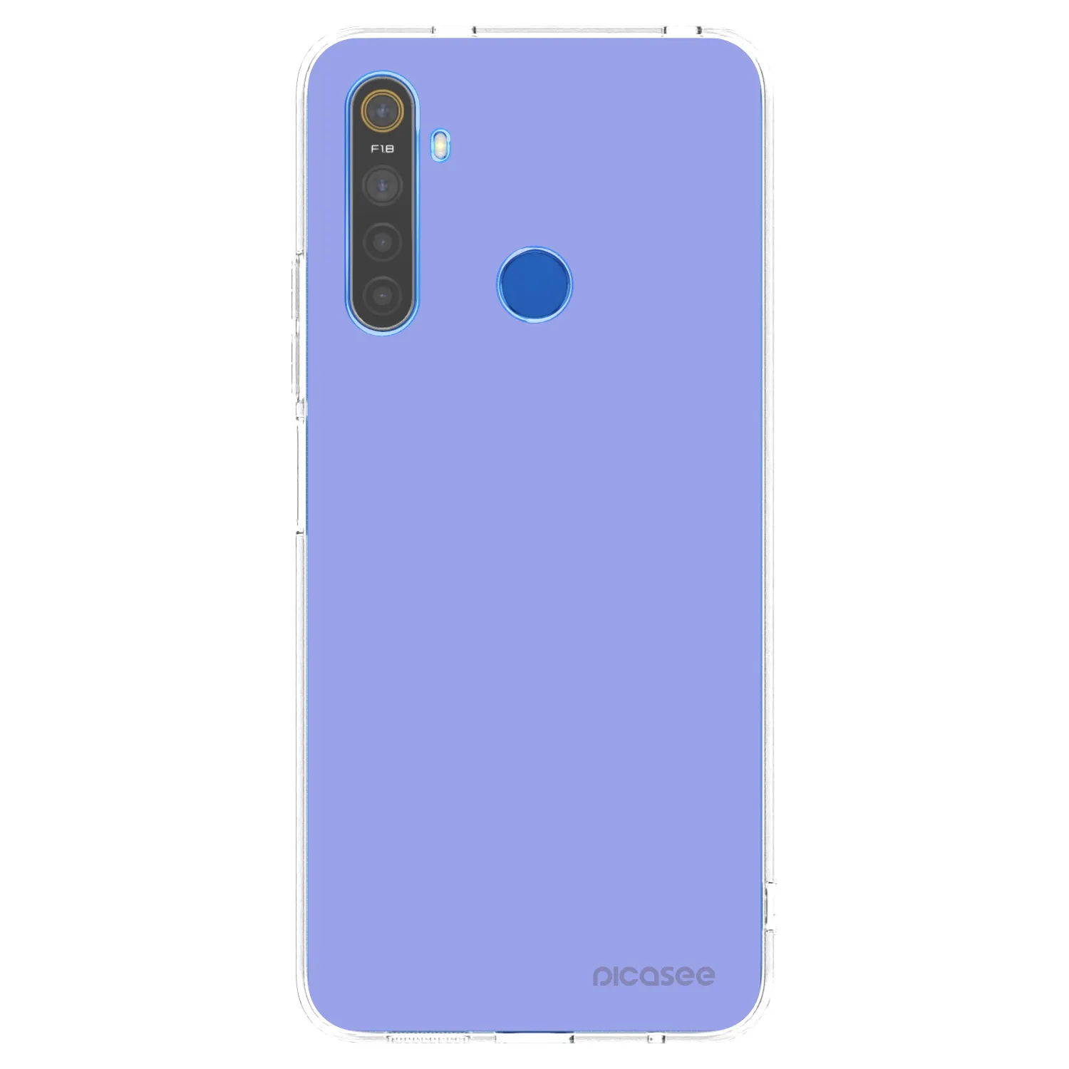 Picasee Realme 5 Hülle - Transparentes Silikon - Sky Whisper