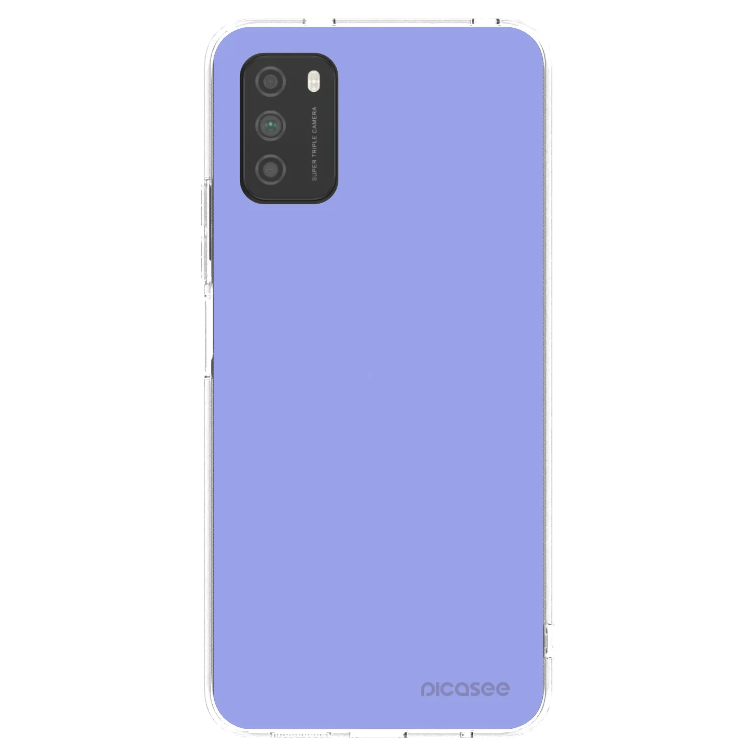 Picasee Xiaomi Poco M3 Hülle - Transparentes Silikon - Sky Whisper