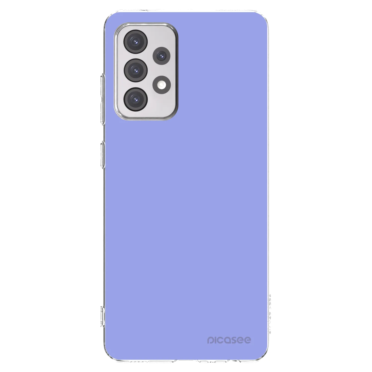 Picasee Samsung Galaxy A52 5G A525F Hülle - Transparentes Silikon - Sky Whisper