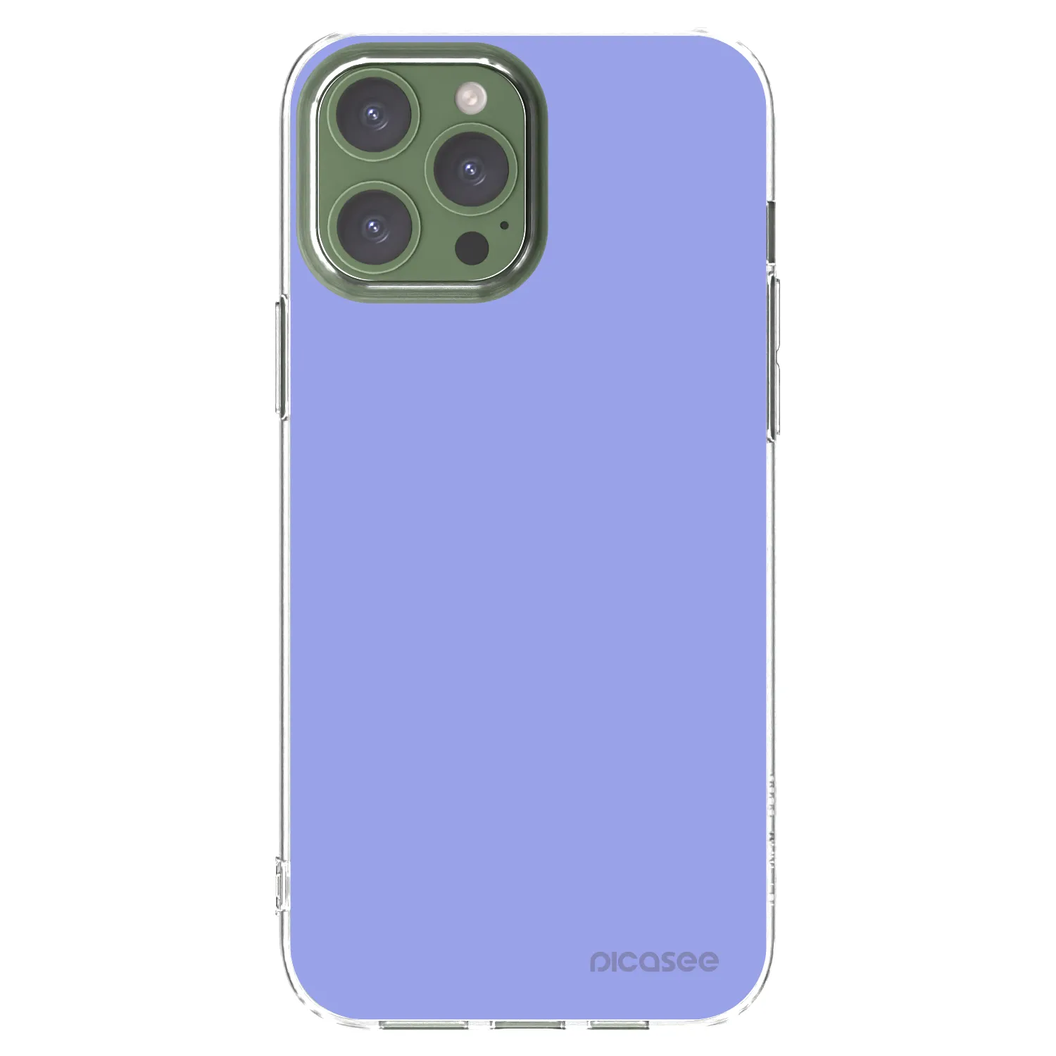 Picasee Apple iPhone 13 Pro Max Hülle - Transparentes Silikon - Sky Whisper