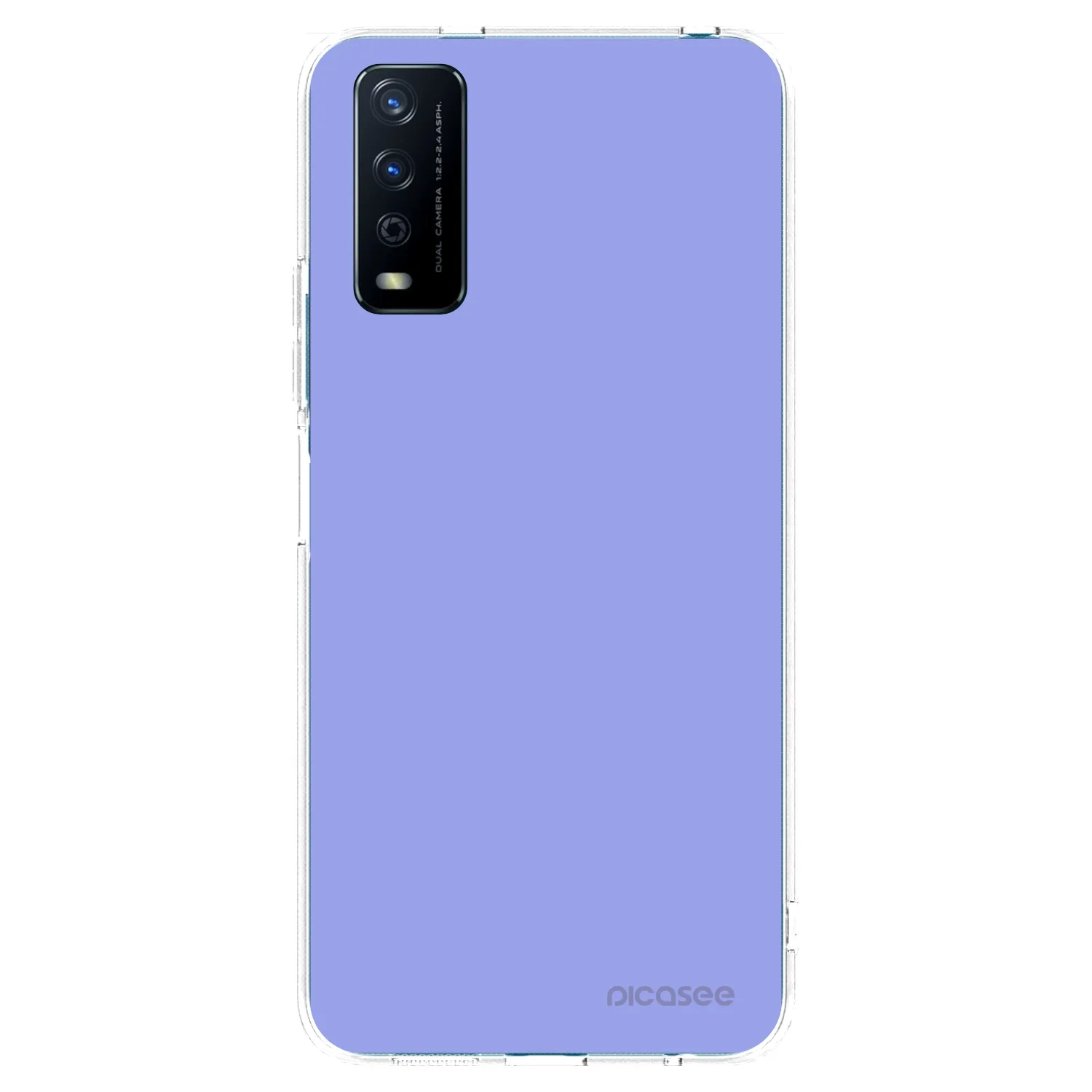 Picasee Vivo Y11s Hülle - Transparentes Silikon - Sky Whisper