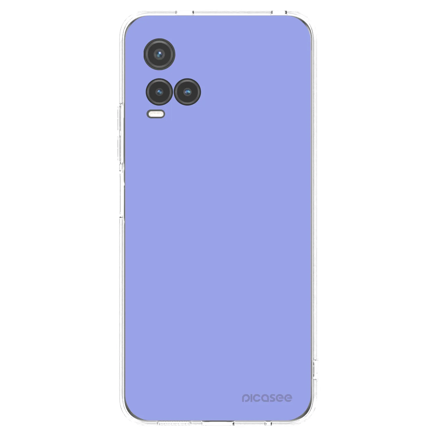 Picasee Vivo Y33s Hülle - Transparentes Silikon - Sky Whisper