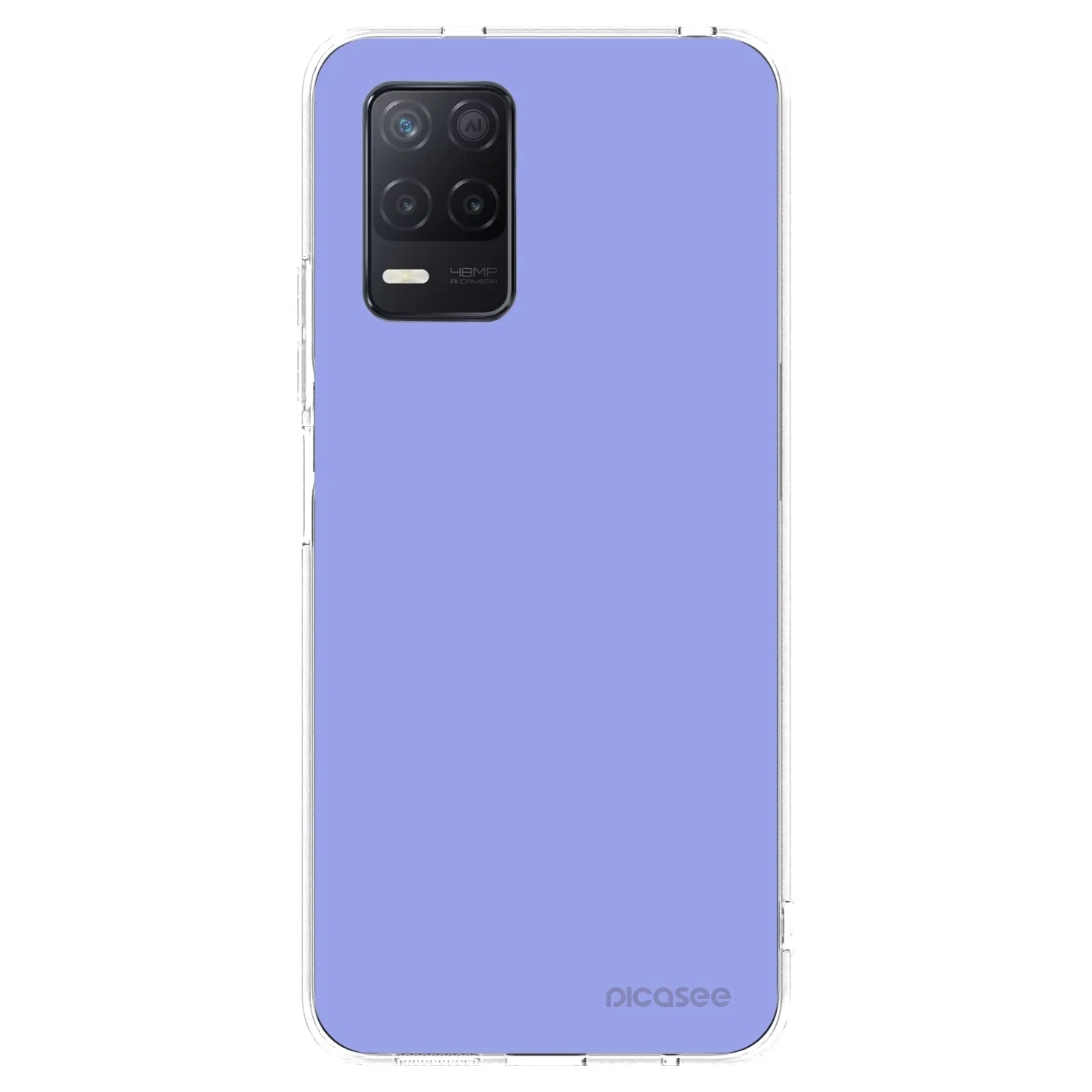 Picasee Realme 8 5G Hülle - Transparentes Silikon - Sky Whisper