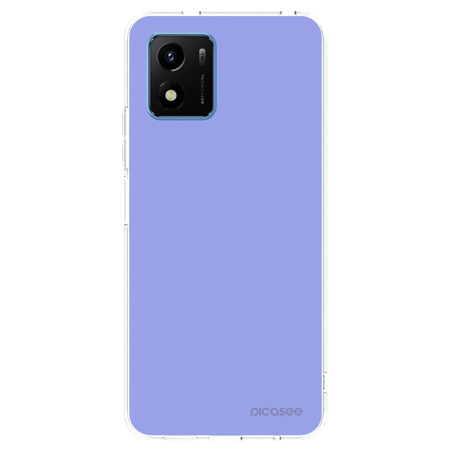 Picasee Vivo Y01 Hülle - Transparentes Silikon - Sky Whisper