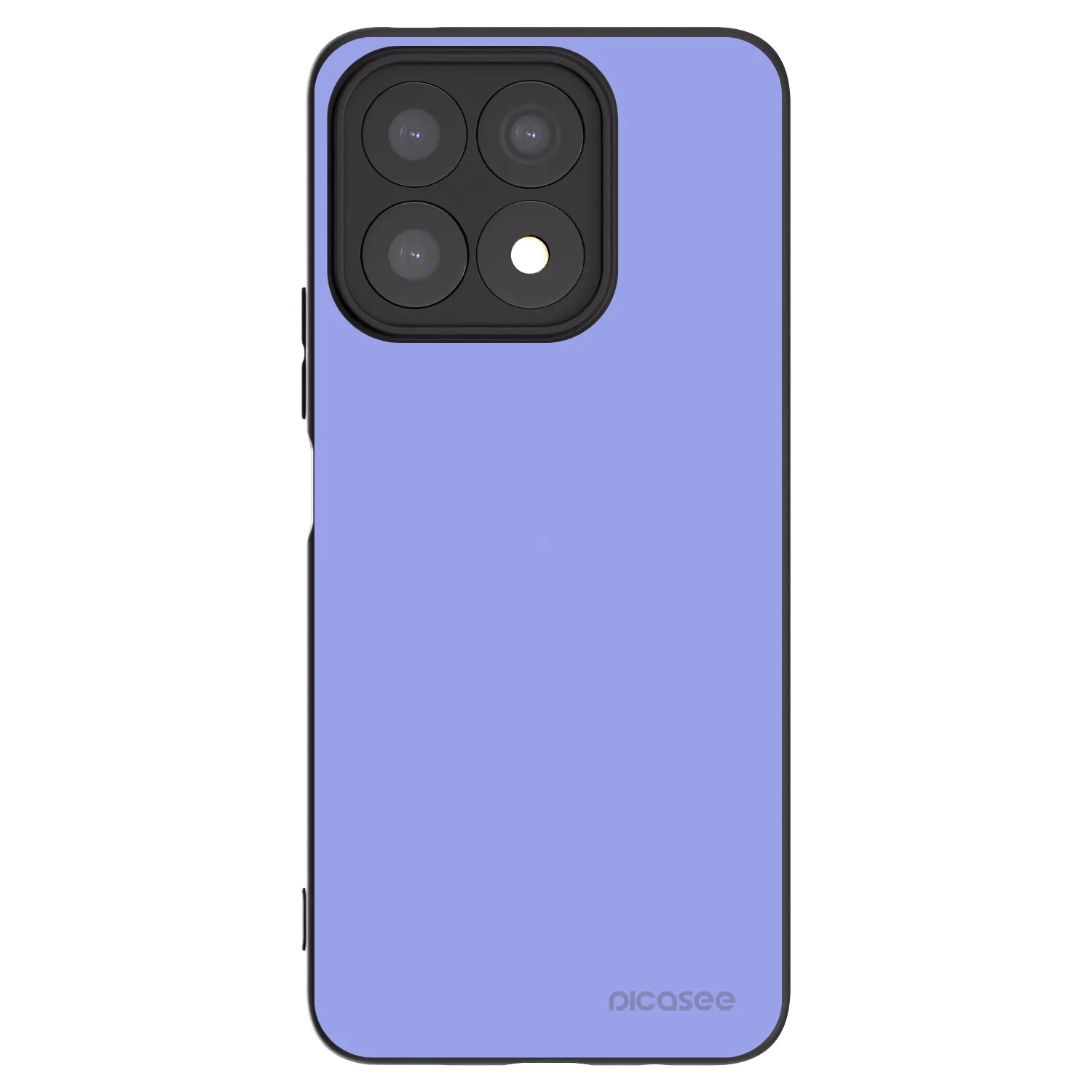 Picasee Honor X8a Hülle - Schwarzes Silikon - Sky Whisper