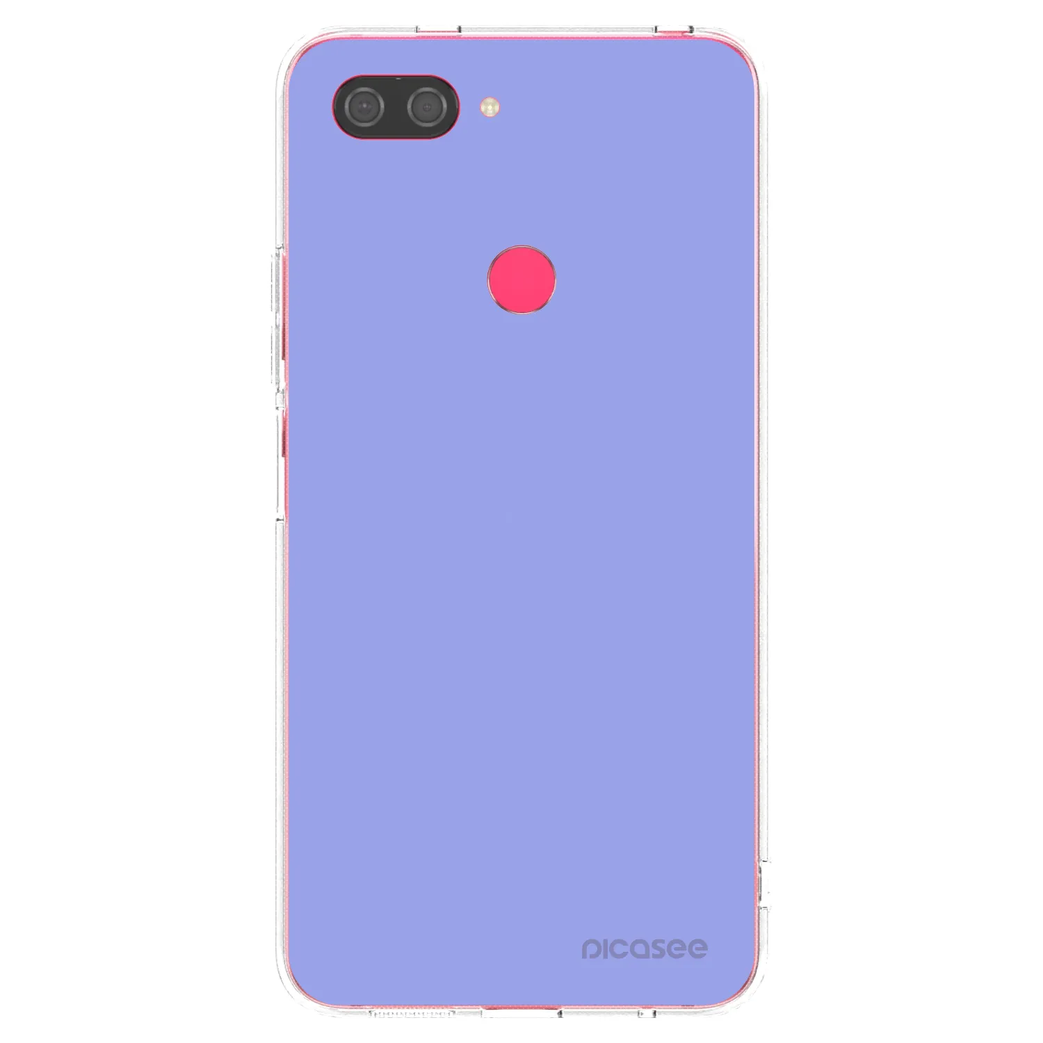 Picasee Xiaomi Mi 8 Lite Hülle - Transparentes Silikon - Sky Whisper