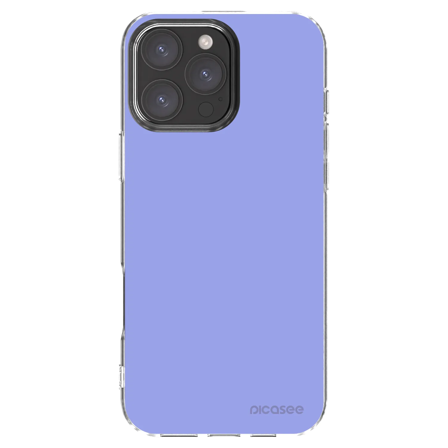 Picasee Apple iPhone 16 Pro Max Hülle - Transparentes Silikon - Sky Whisper