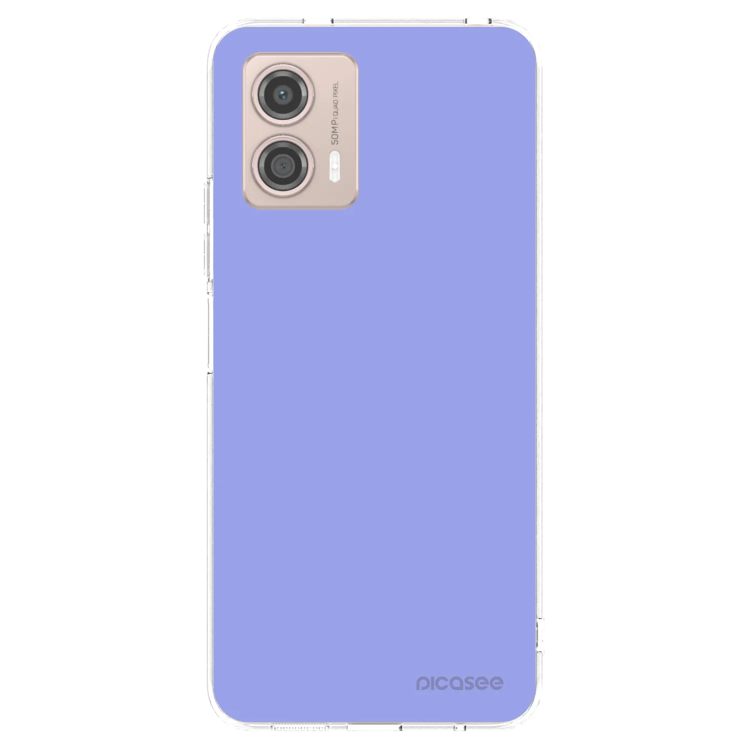 Picasee Motorola Moto G53 5G Hülle - Transparentes Silikon - Sky Whisper