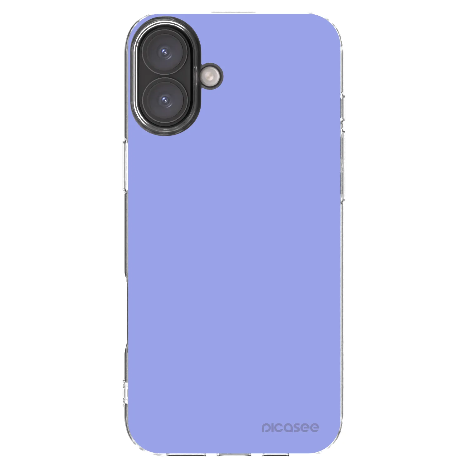 Picasee Apple iPhone 16 Plus Hülle - Transparentes Silikon - Sky Whisper