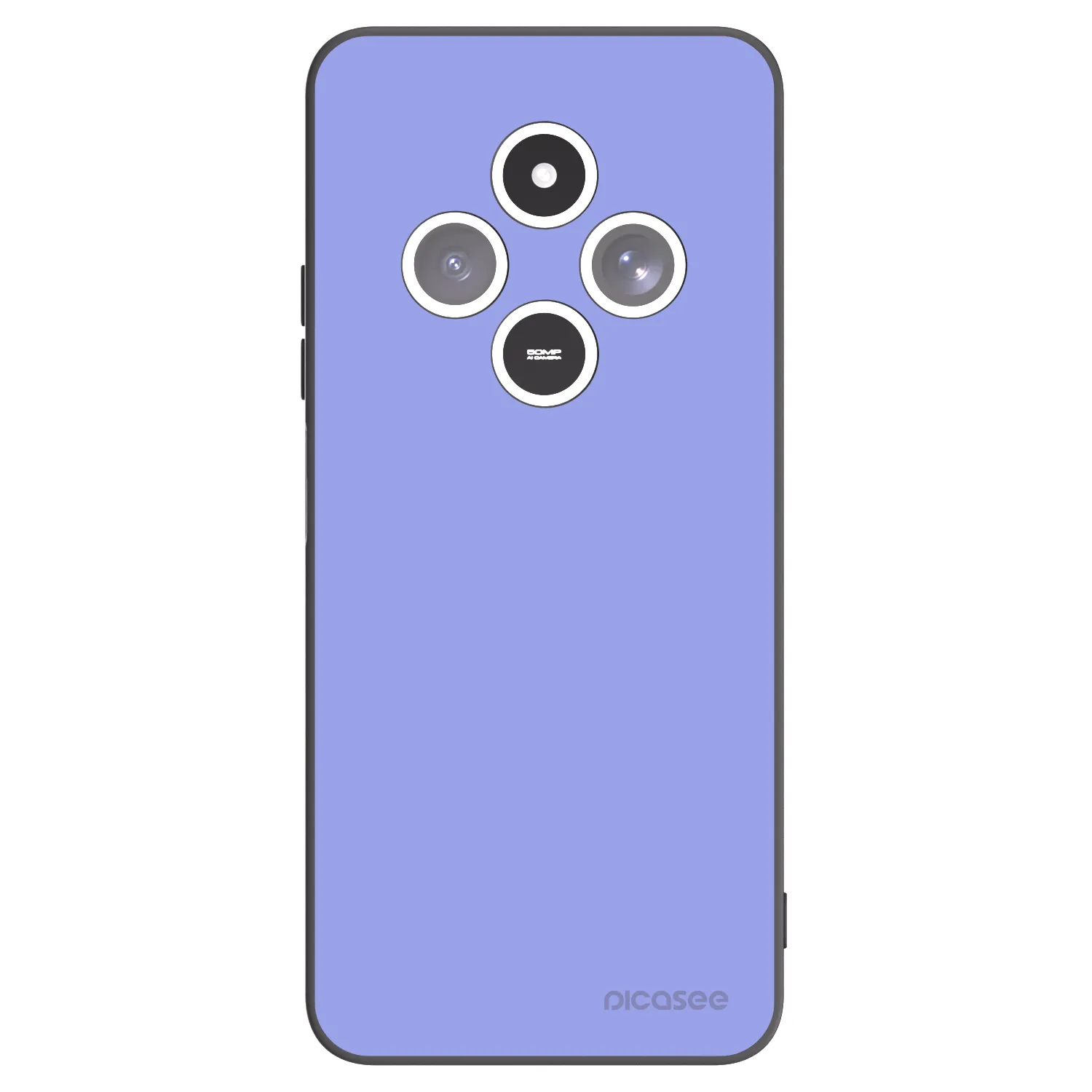 Picasee Xiaomi Redmi 14C Hülle - Schwarzes Silikon - Sky Whisper