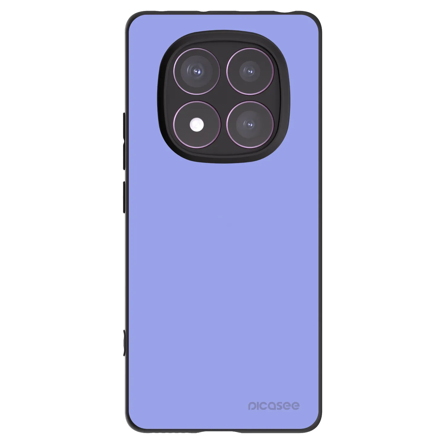 Picasee Xiaomi Redmi Note 14 Pro 4G Hülle - Schwarzes Silikon - Sky Whisper