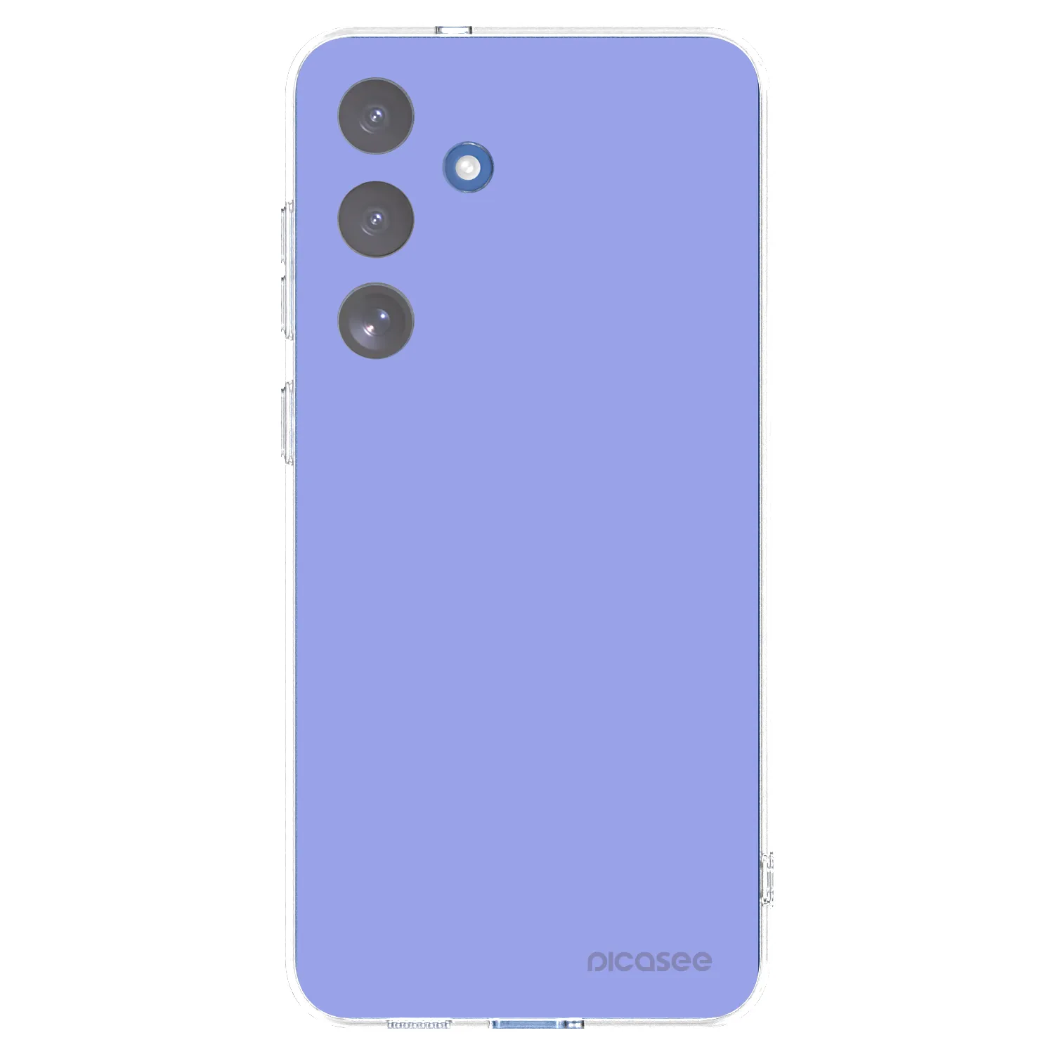 Picasee Samsung Galaxy S25 FE 5G Hülle - Transparentes Silikon - Sky Whisper