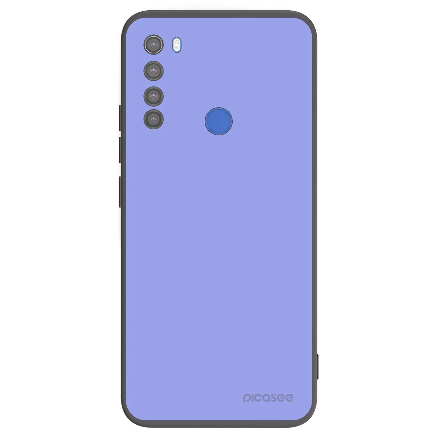 Picasee Xiaomi Redmi Note 8T Hülle - Schwarzes Silikon - Sky Whisper