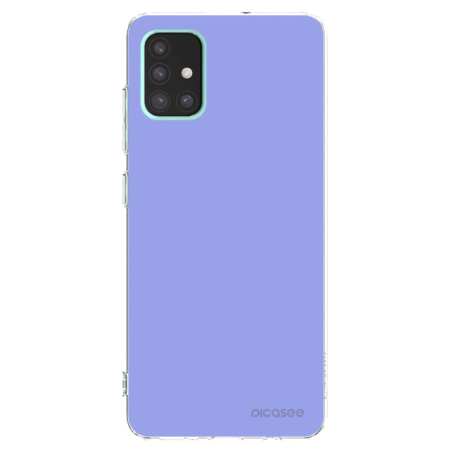 Picasee Samsung Galaxy A51 A515F Hülle - Transparentes Silikon - Sky Whisper