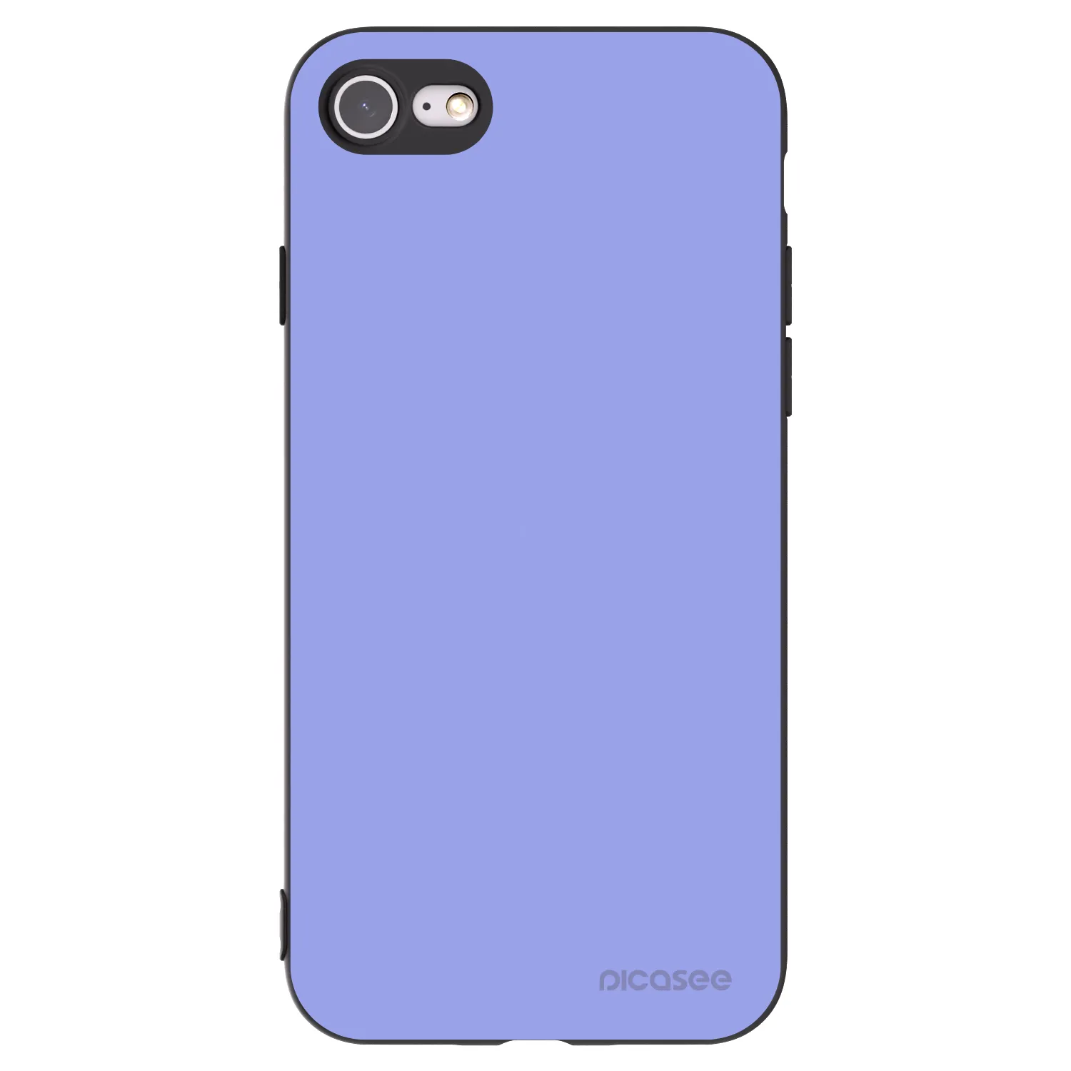 Picasee Apple iPhone SE 2020 Hülle - Schwarzes Silikon - Sky Whisper