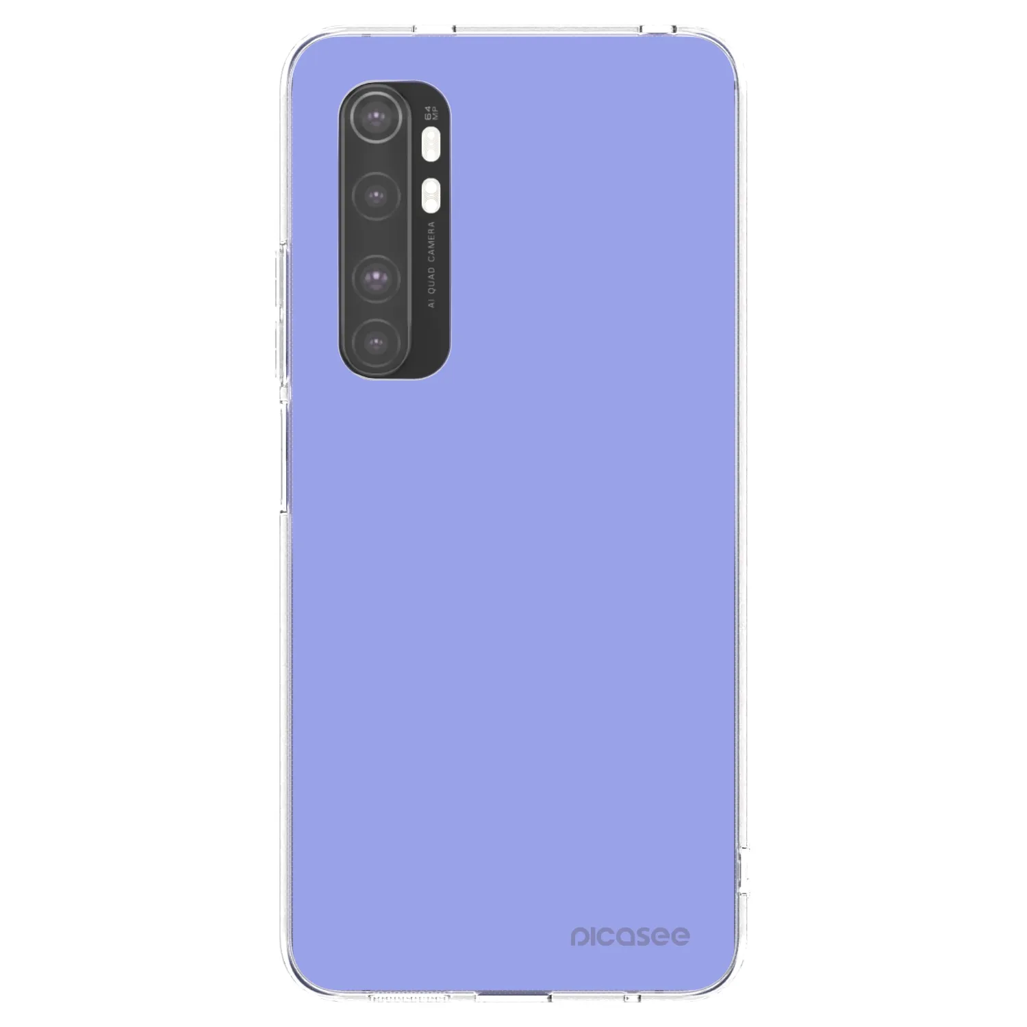 Picasee Xiaomi Mi Note 10 Lite Hülle - Transparentes Silikon - Sky Whisper