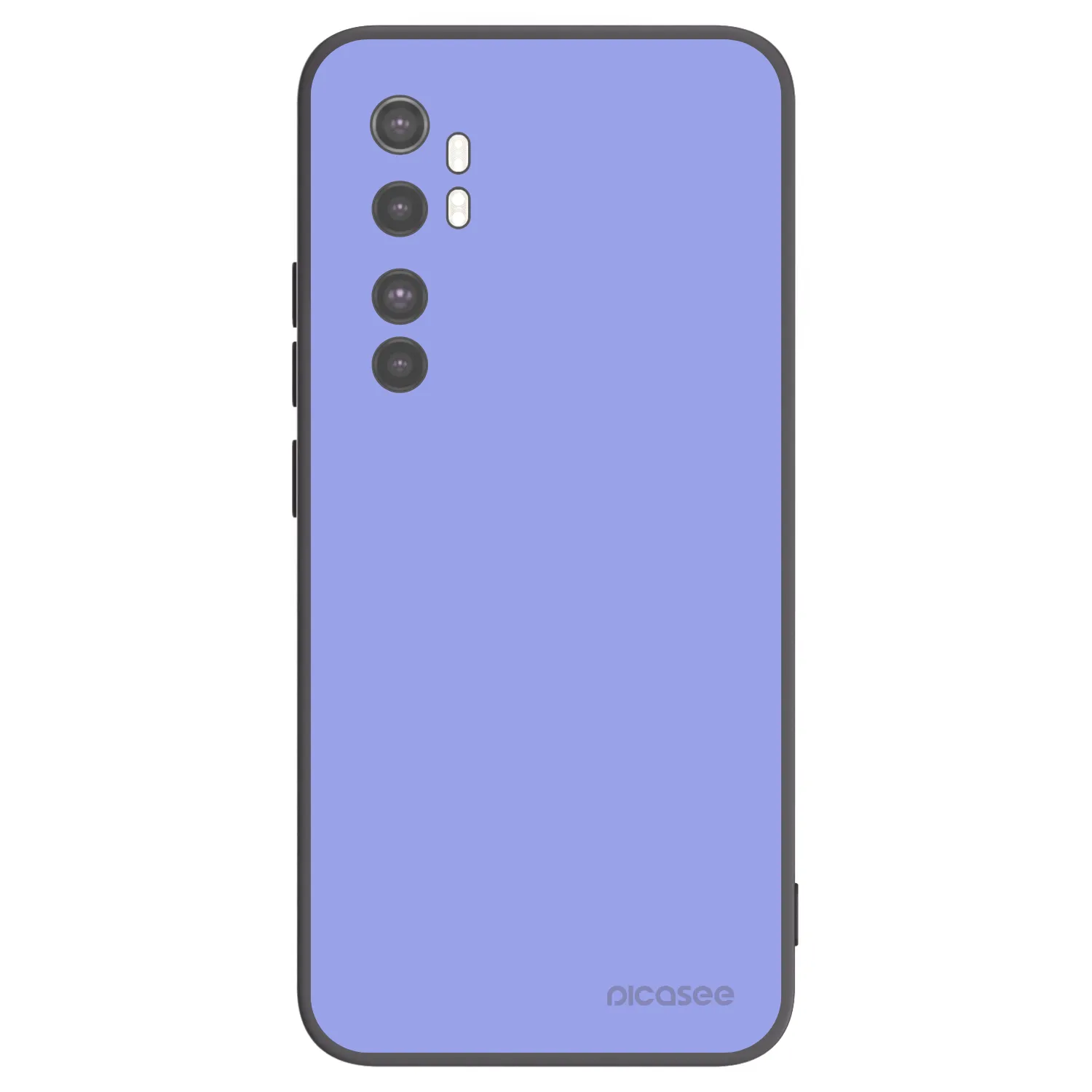 Picasee Xiaomi Mi Note 10 Lite Hülle - Schwarzes Silikon - Sky Whisper